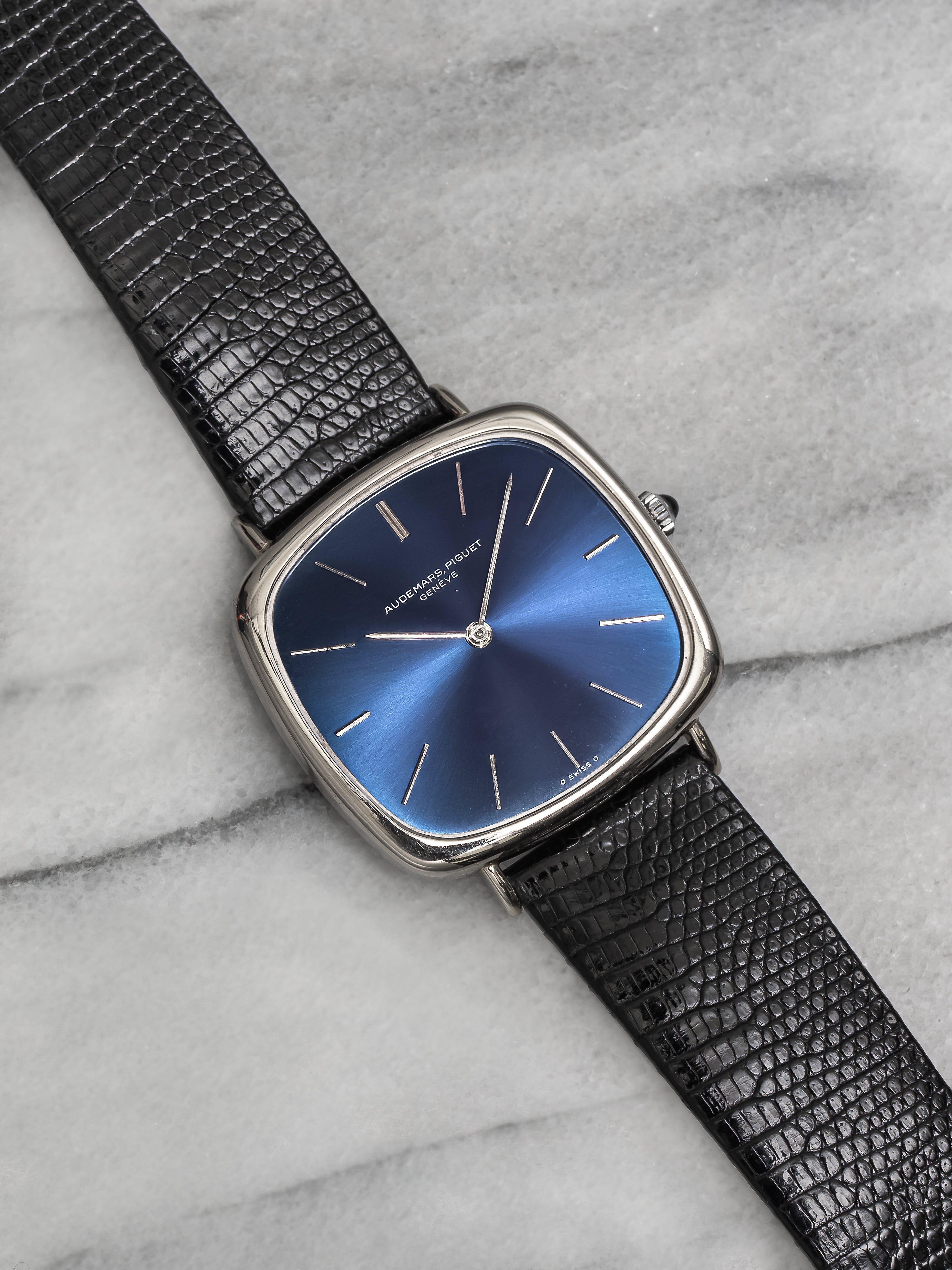 Audemars Piguet TV Case – Blue Dial