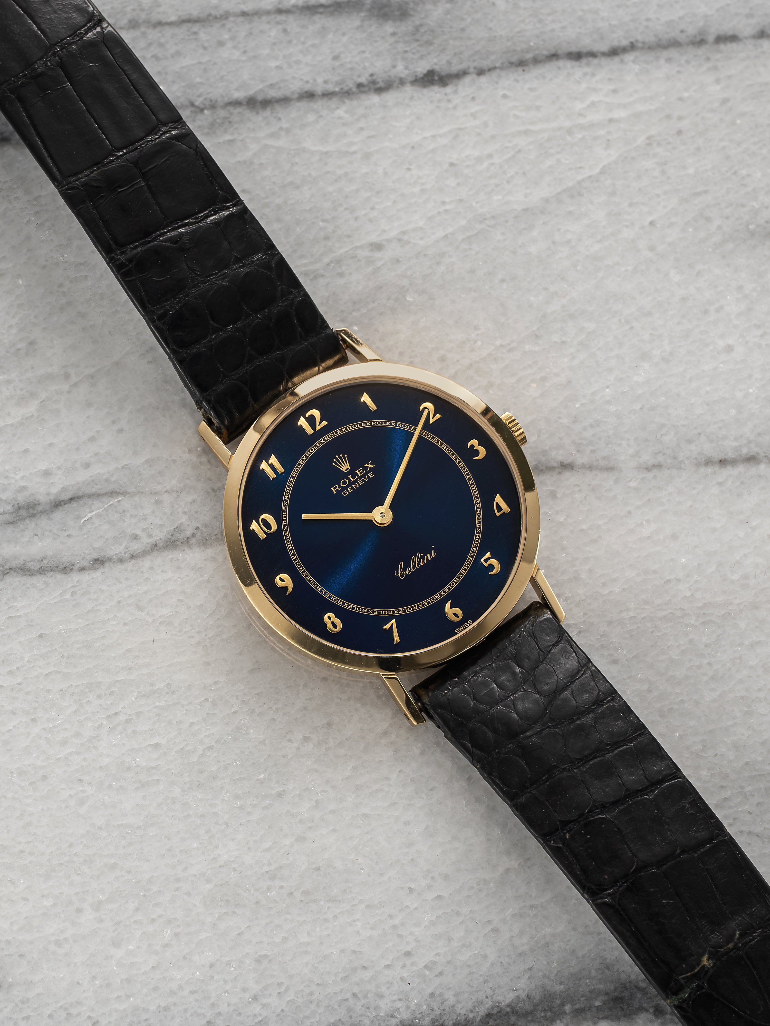 Rolex Cellini 4112 - Blue Boiler Gage