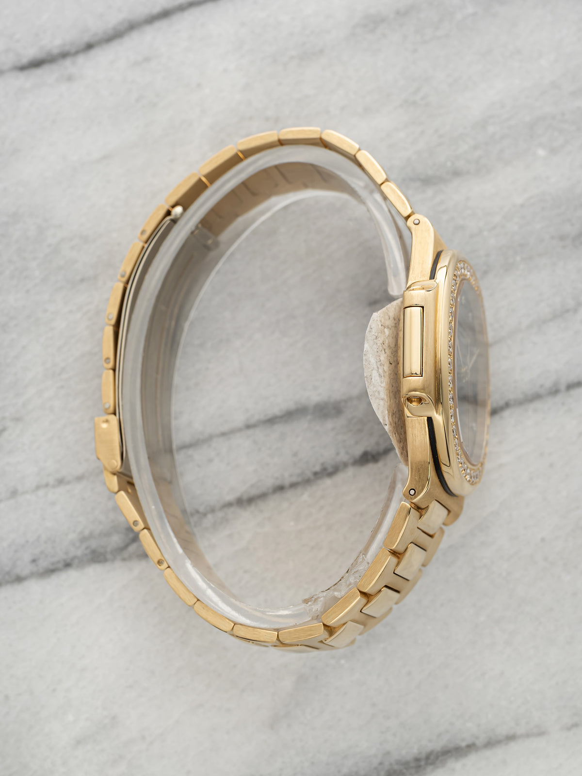 1987 Patek Philippe Nautilus 3800/1J - 18K Yellow Gold Diamond Bezel