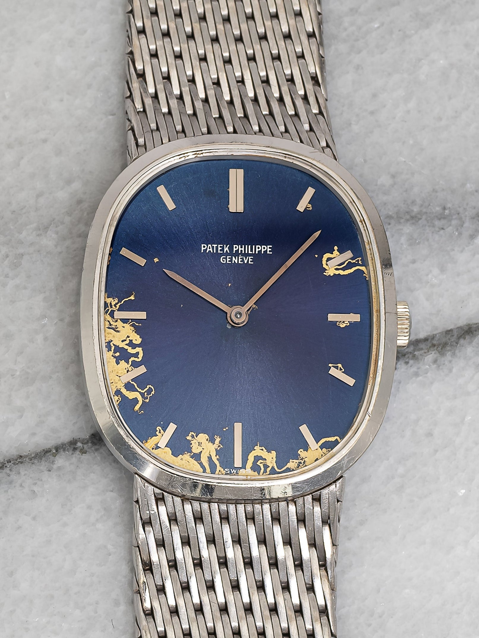 Patek Philippe Ellipse - Blue Patina Dial