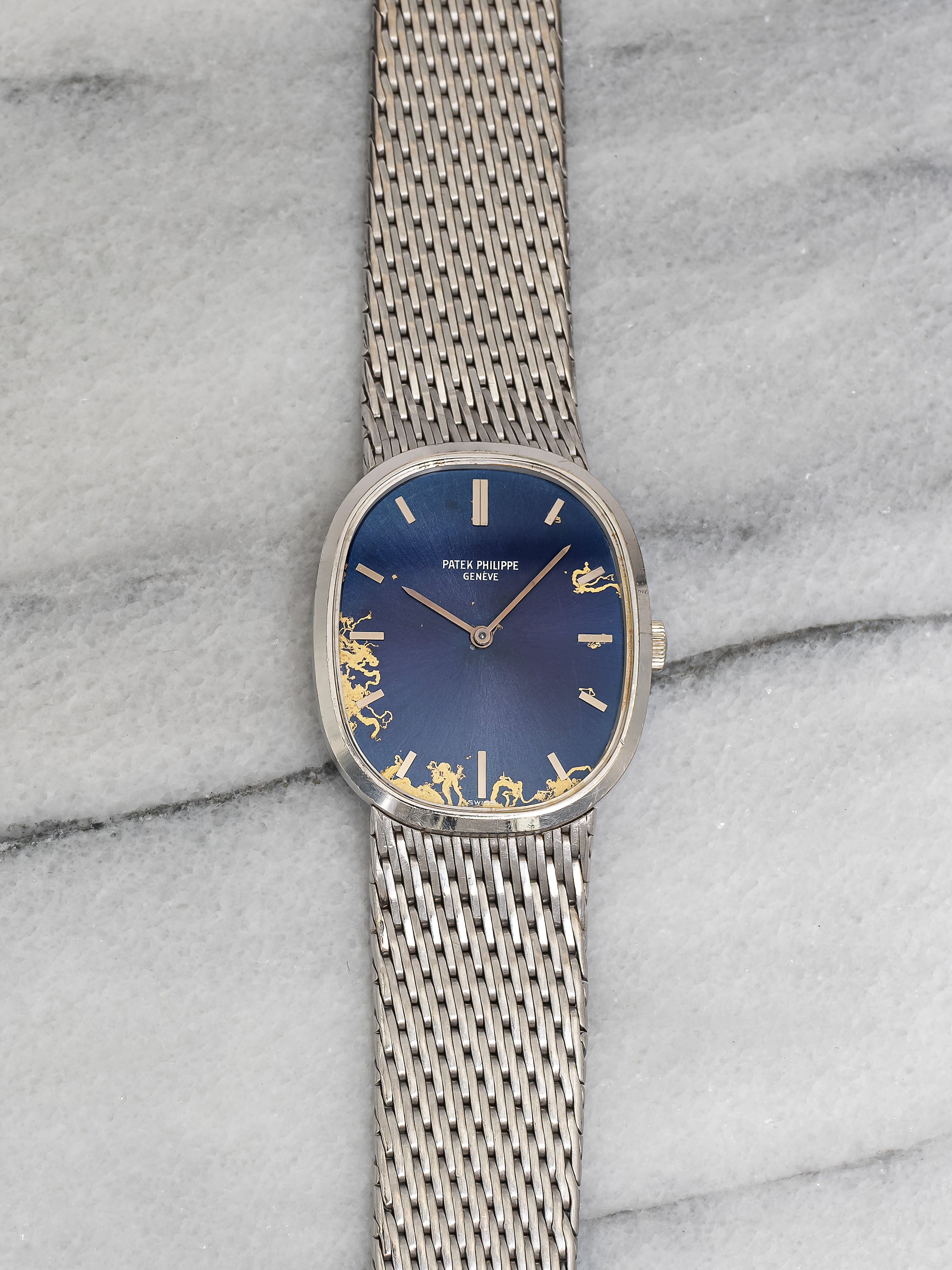 Patek Philippe Ellipse - Blue Patina Dial