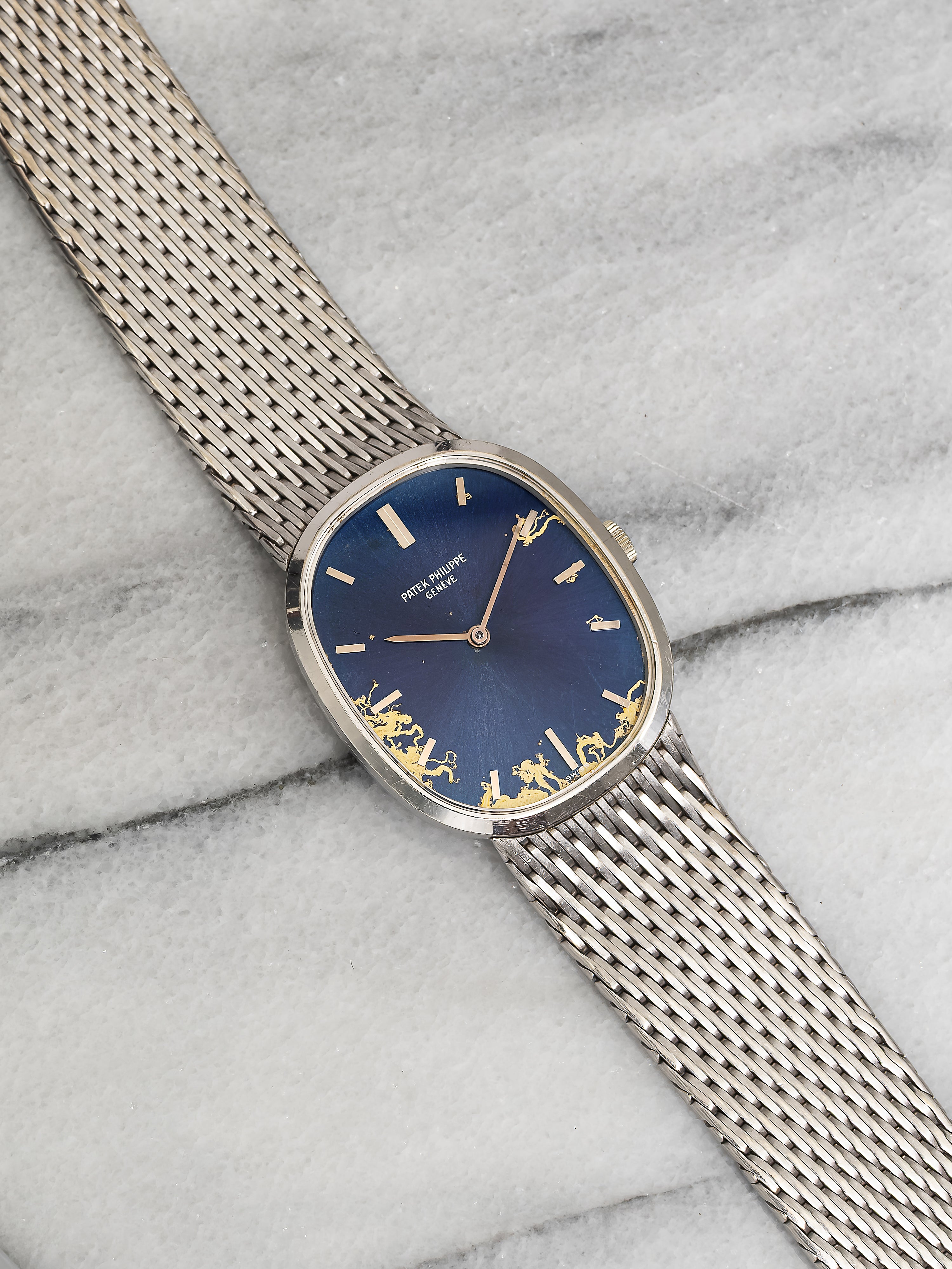 Patek Philippe Ellipse - Blue Patina Dial