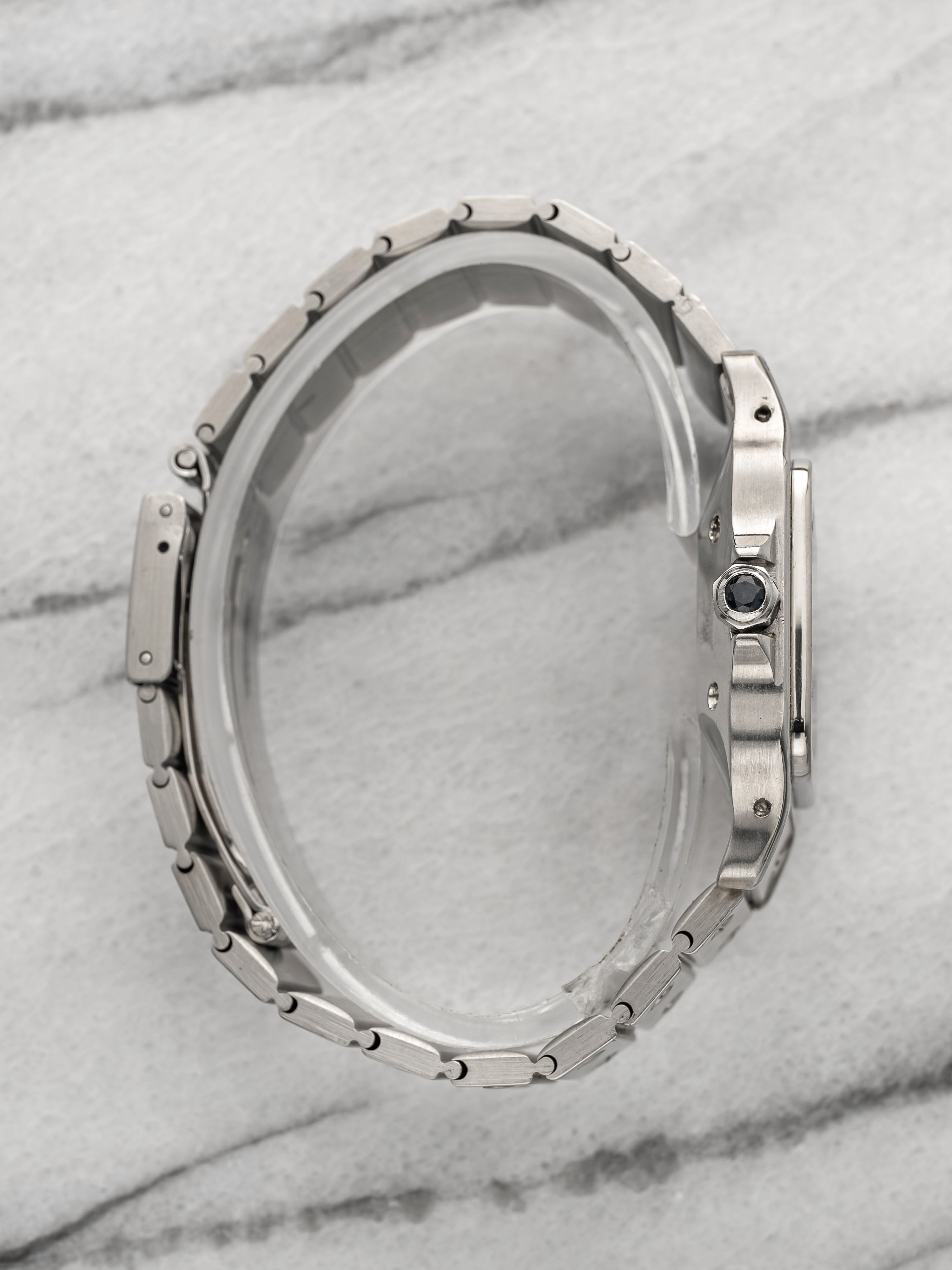 Cartier Santos 2960 - White Roman Dial.