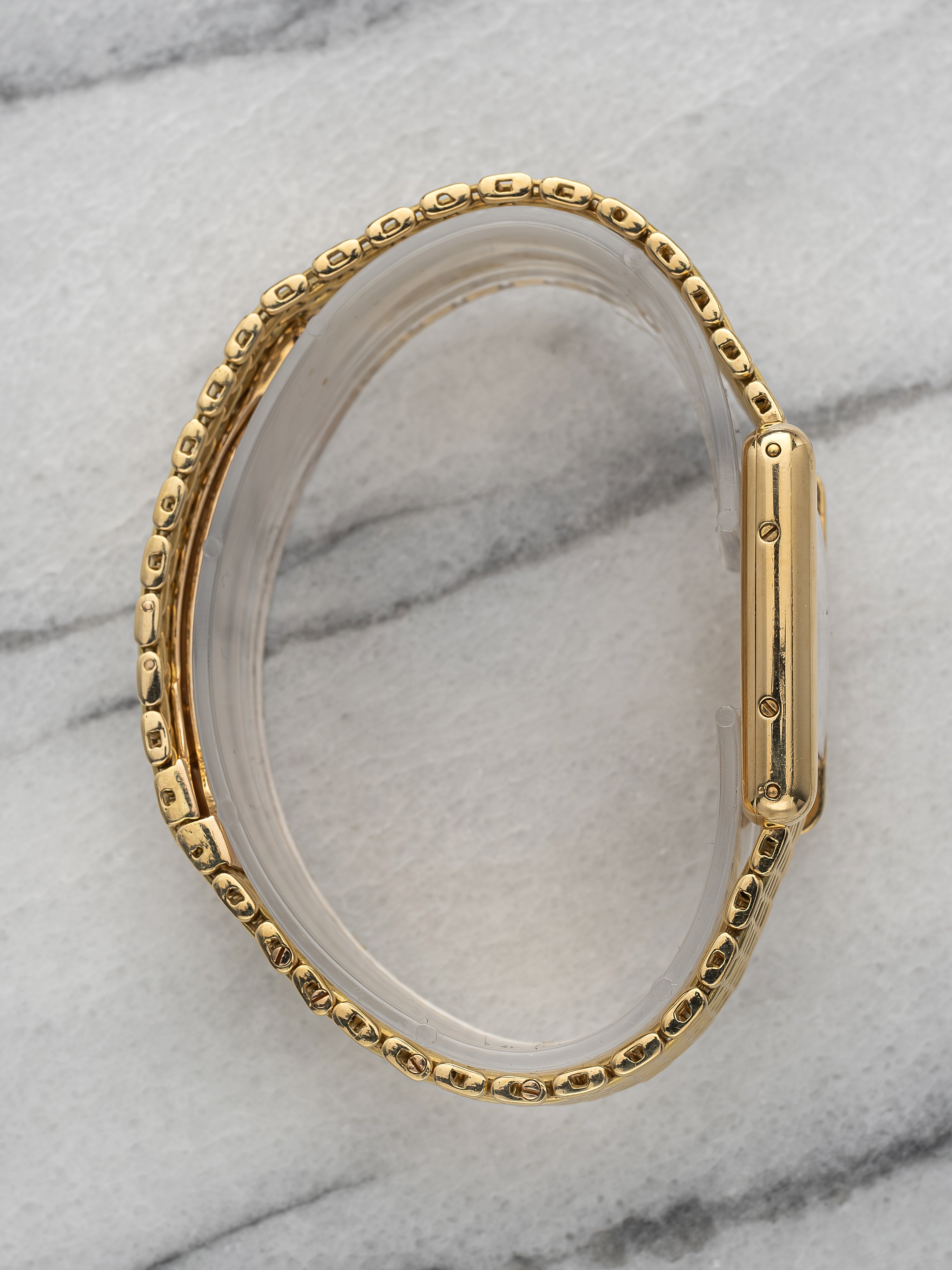 Ladies Cartier Tank - Mesh Bracelet