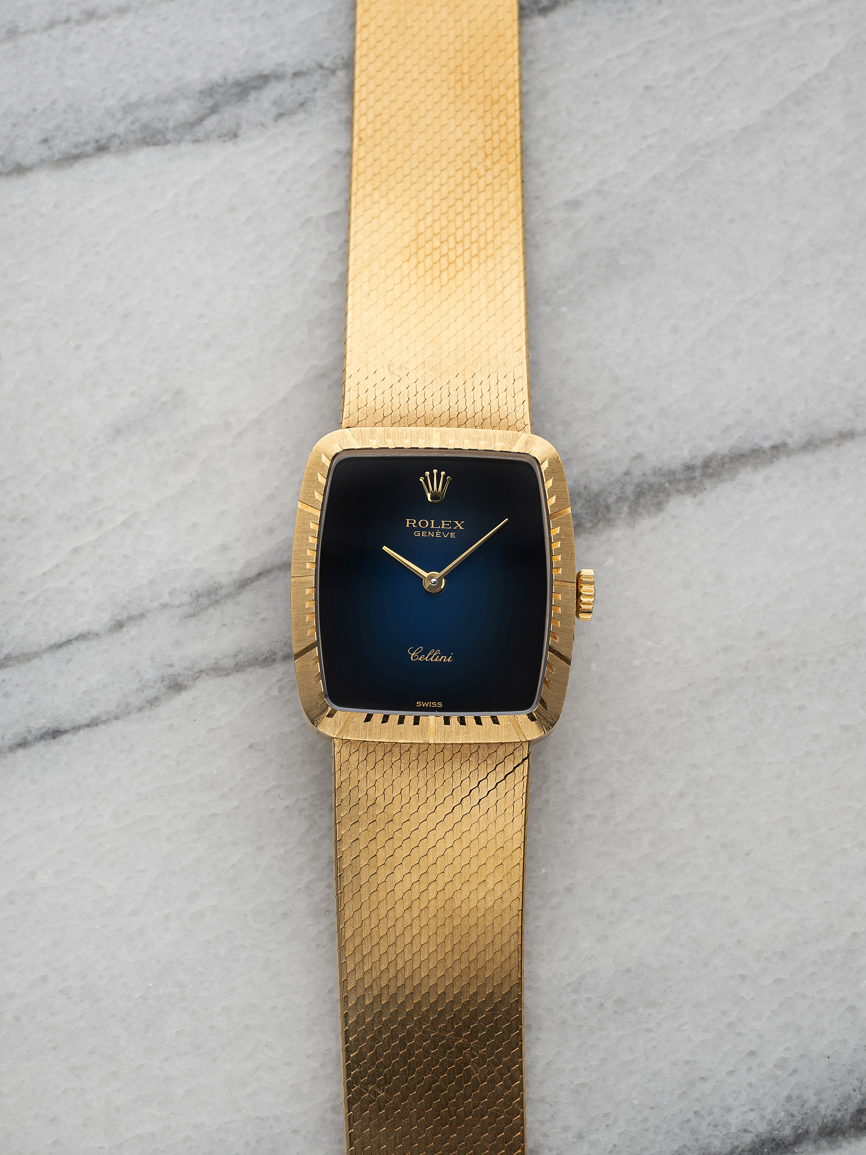 Rolex Cellini - Blue Vignette