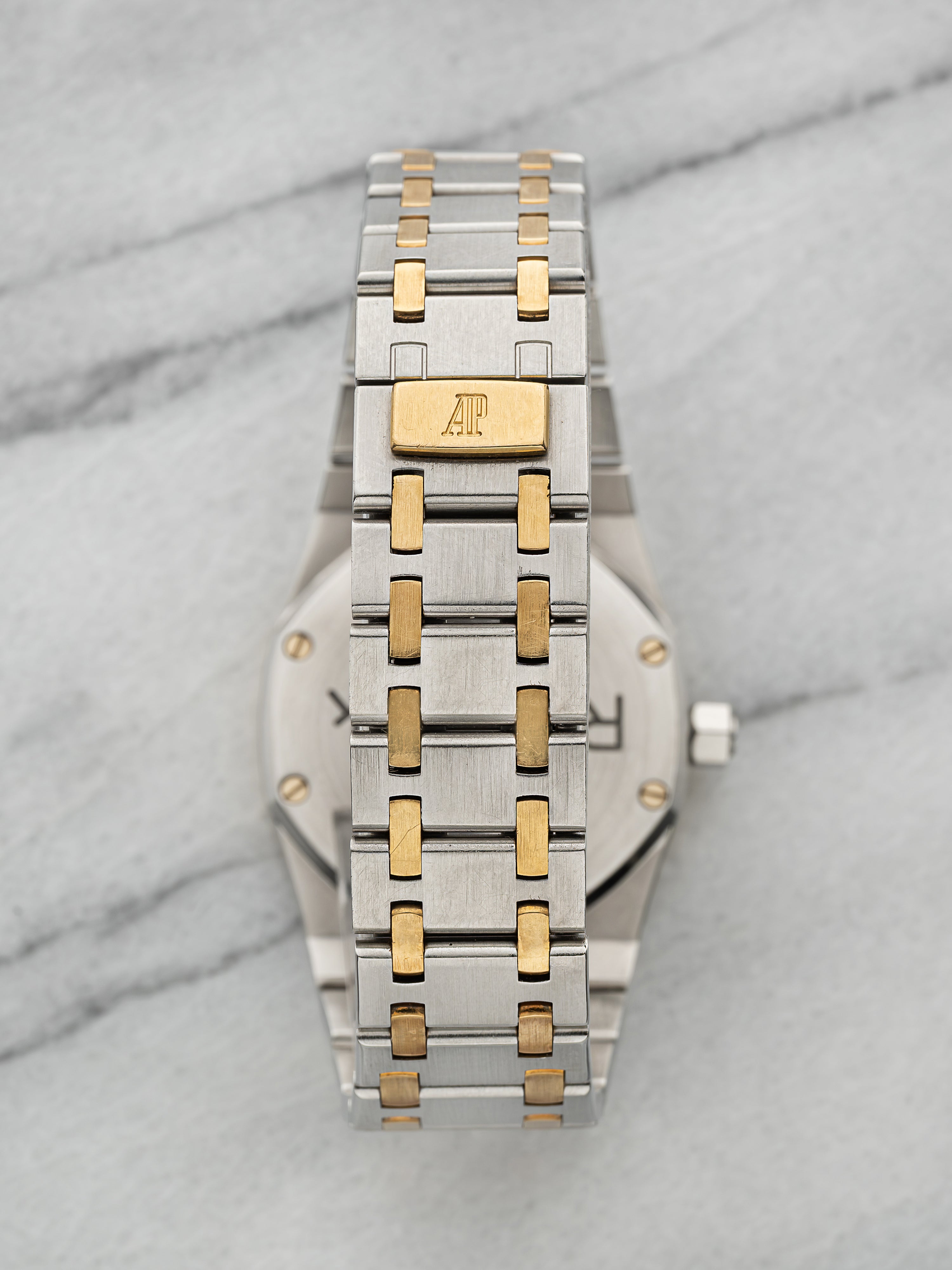 Audemars Piguet Royal Oak 15000SA – Two-Tone Grey Tapisserie Dial