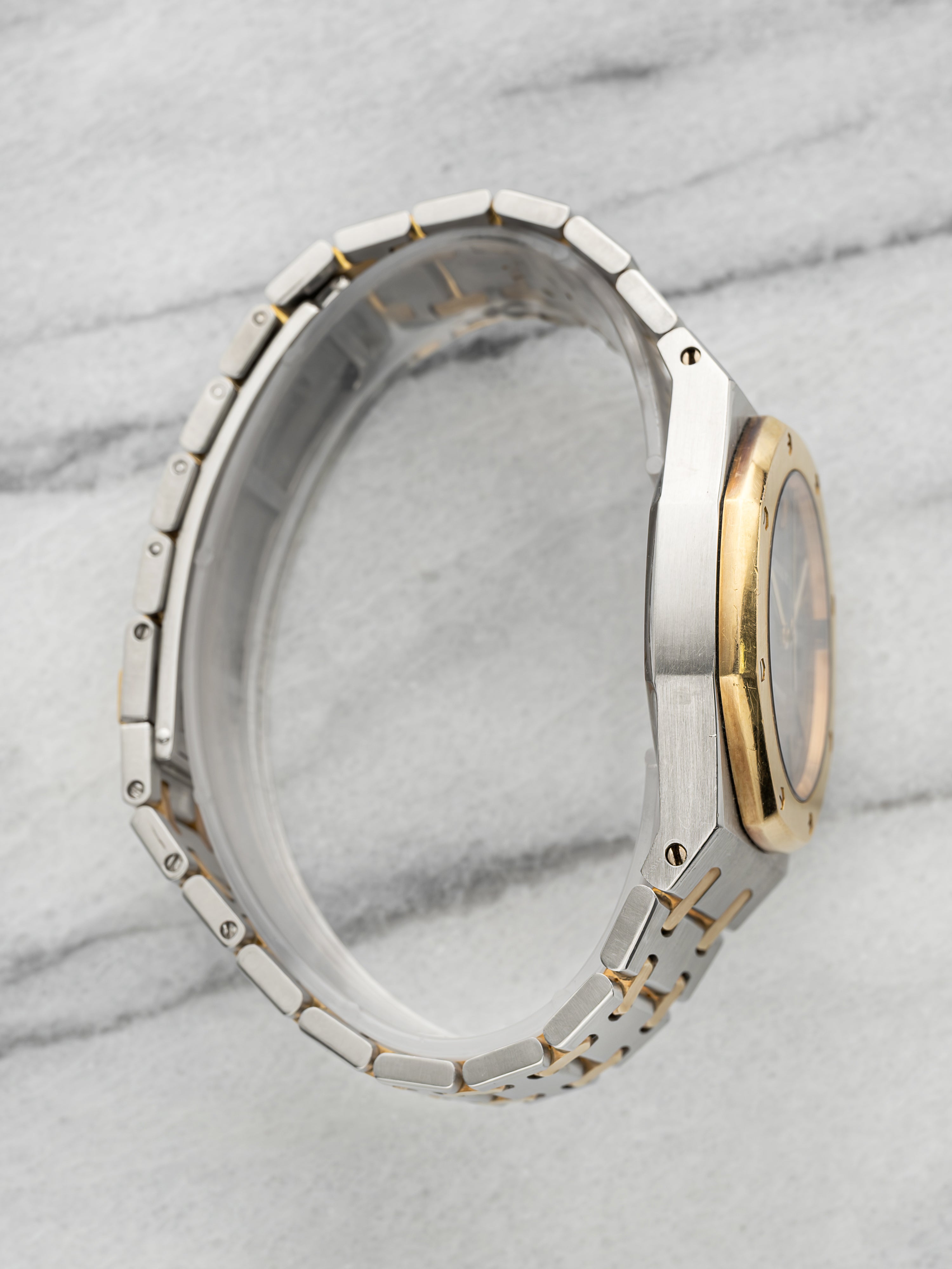 Audemars Piguet Royal Oak 15000SA – Two-Tone Grey Tapisserie Dial