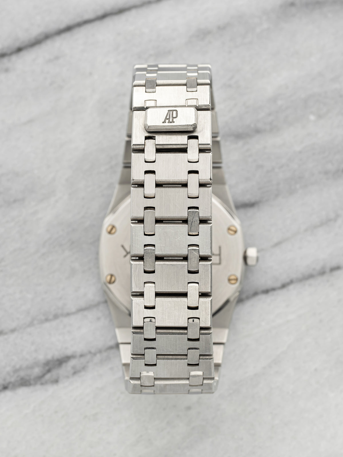 Vintage 1990s Audemars Piguet Royal Oak 56175ST Steel Grey Dial Quartz 33mm