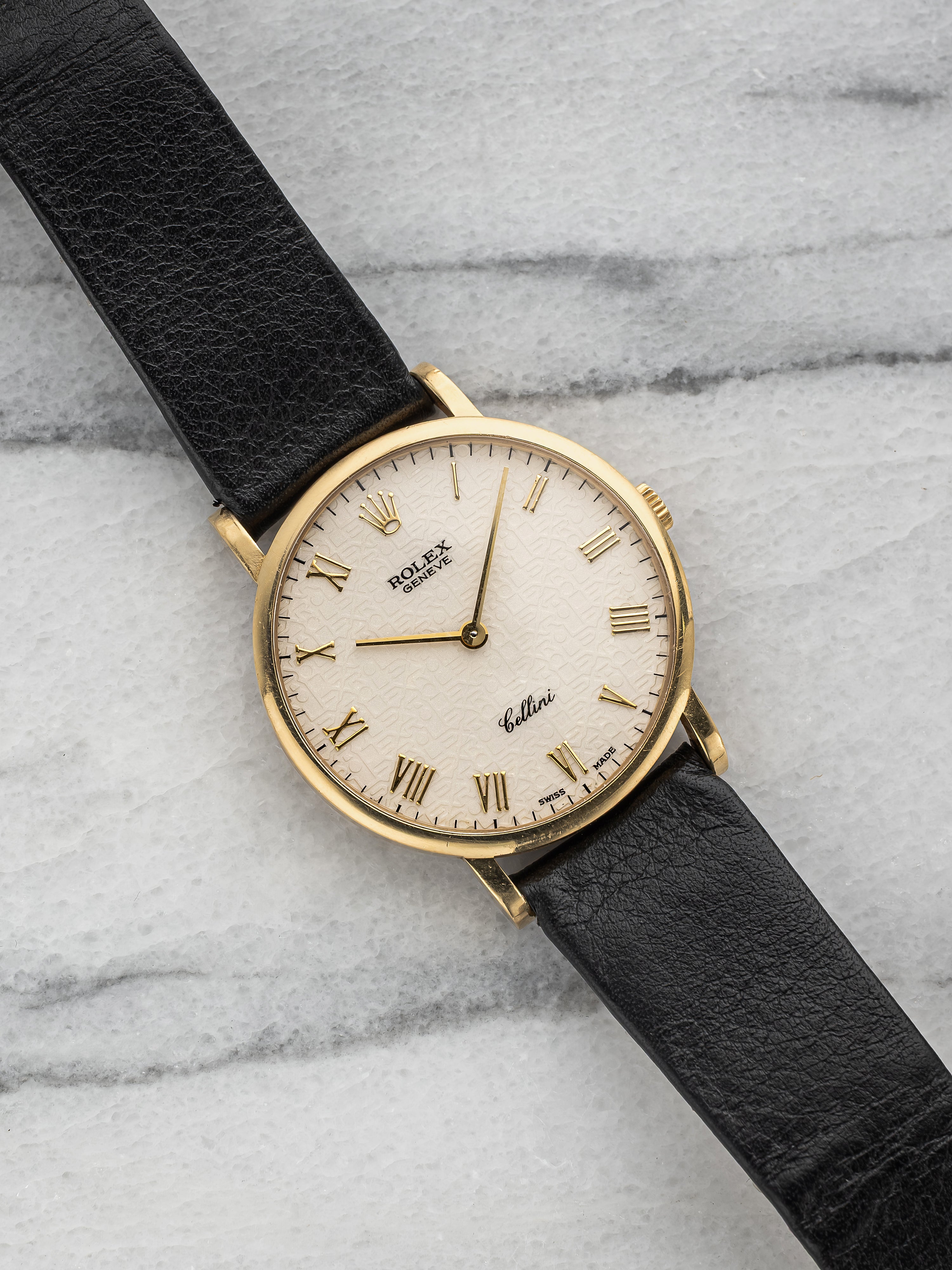 Rolex Cellini 5112 Monogram Dial.