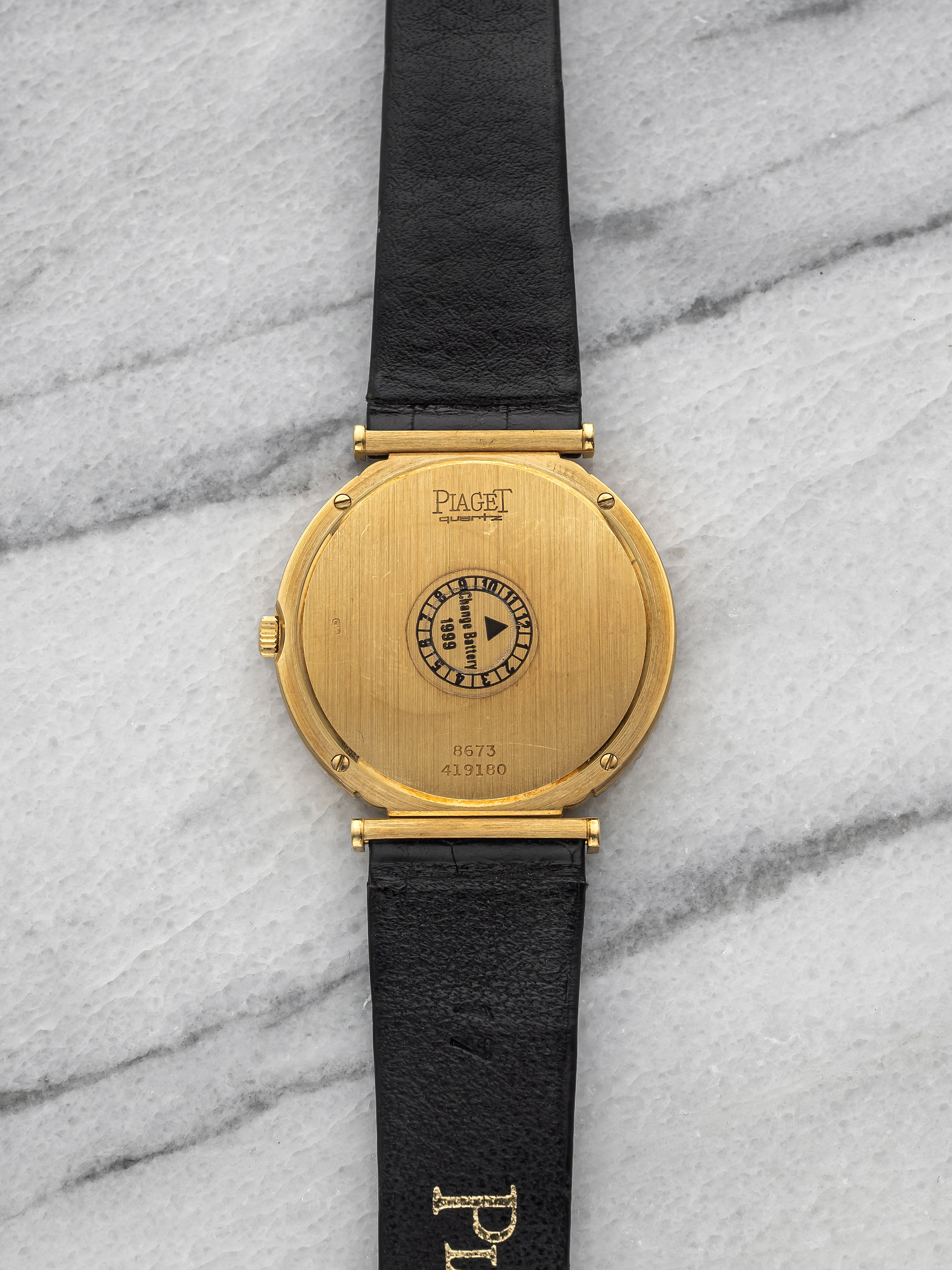 Piaget Polo 8673 - Champagne Dial.