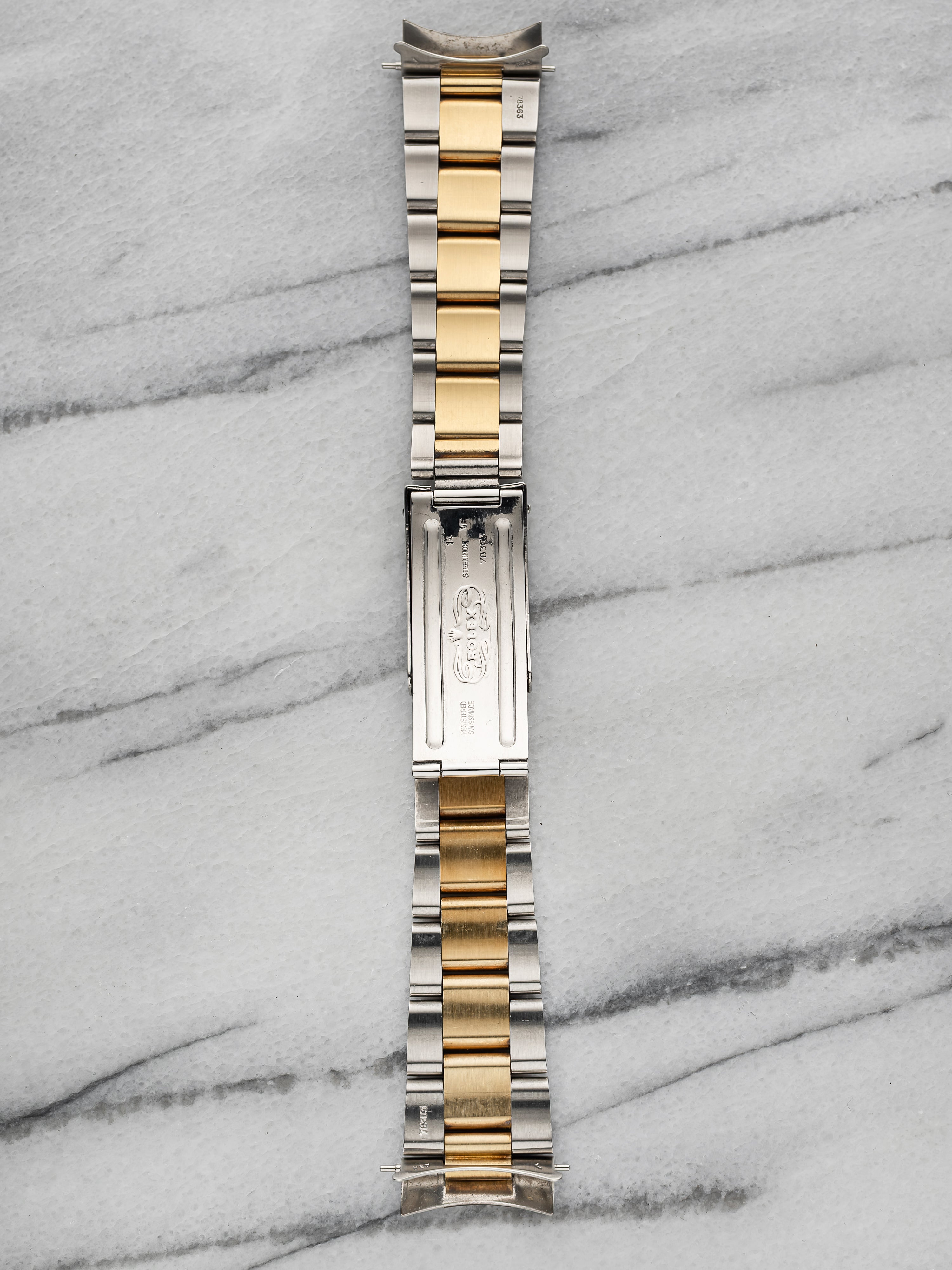 Rolex Oyster Bracelet - 20mm Two Tone.