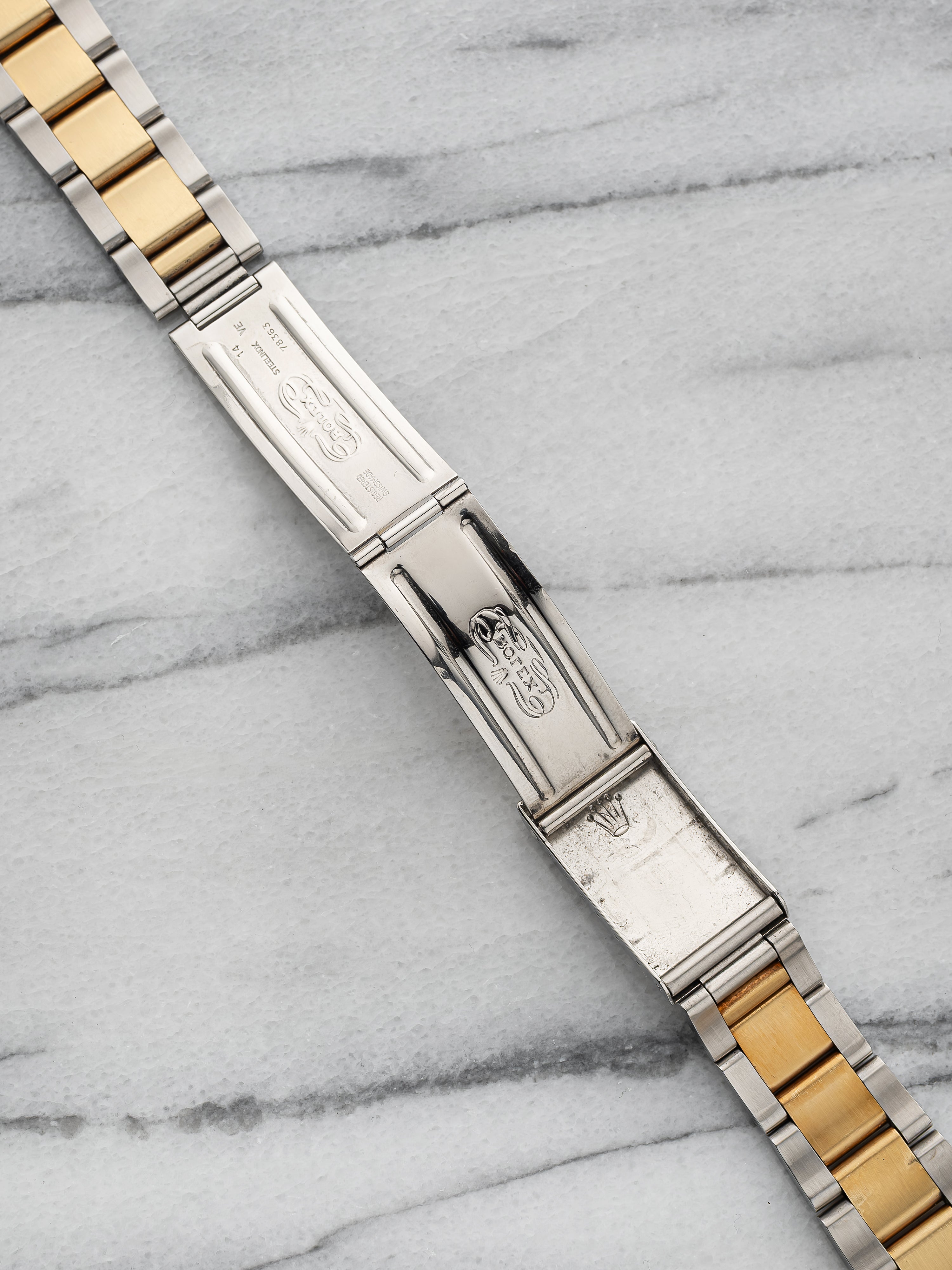 Rolex Oyster Bracelet - 20mm Two Tone.