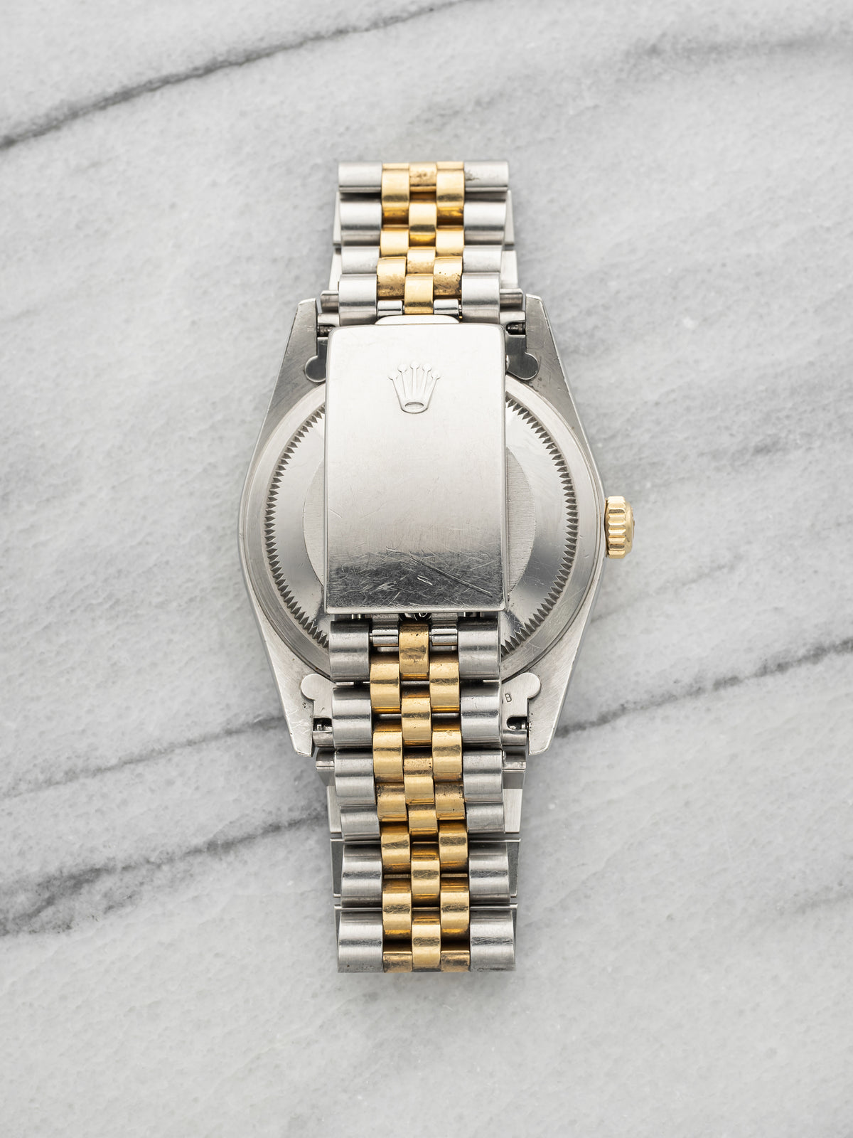 Vintage 1997 Rolex Datejust 16233 Two-Tone White Arabic Dial Automatic 36mm