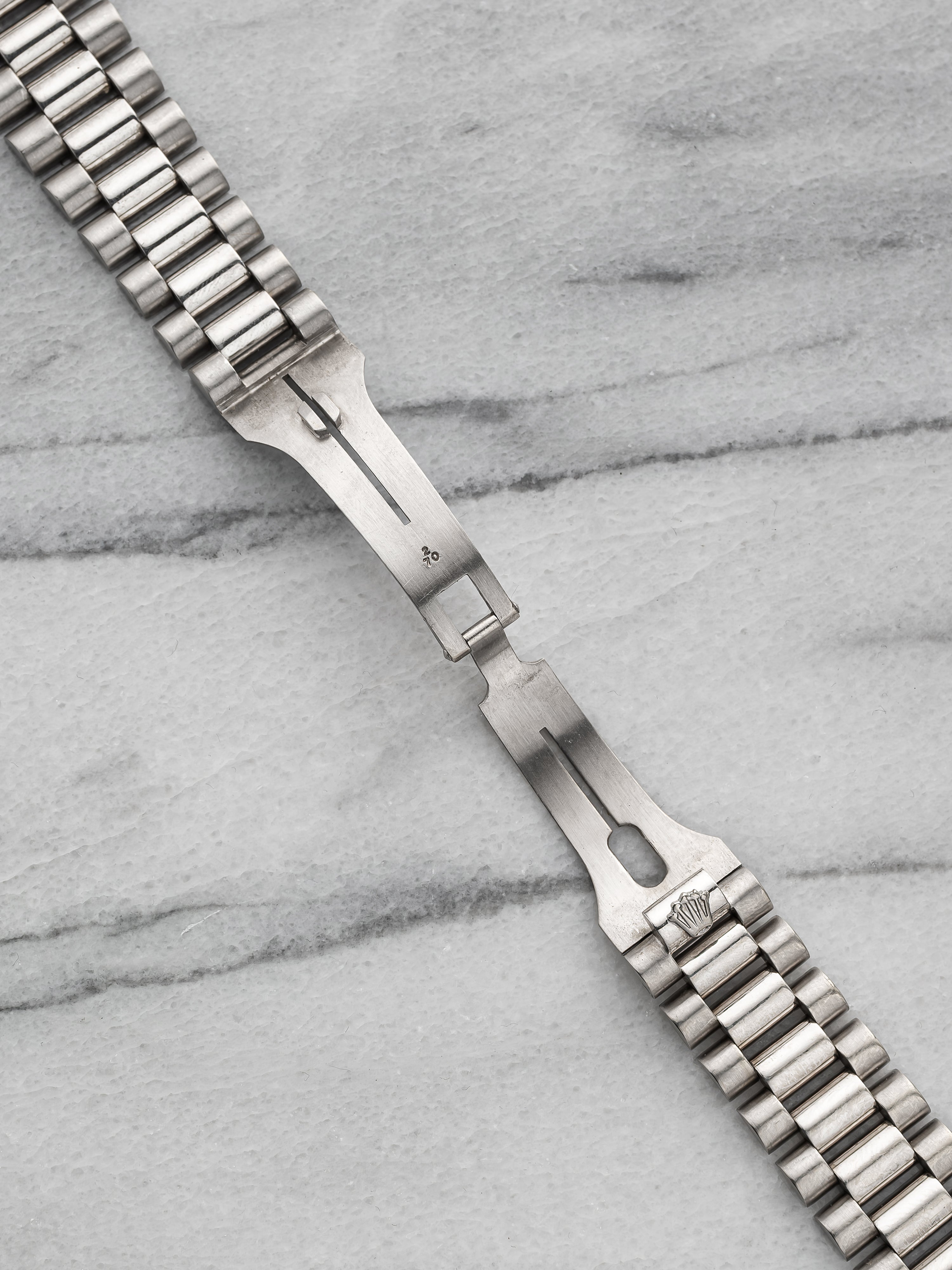 Rolex Daydate Bracelet - 18K White Gold.
