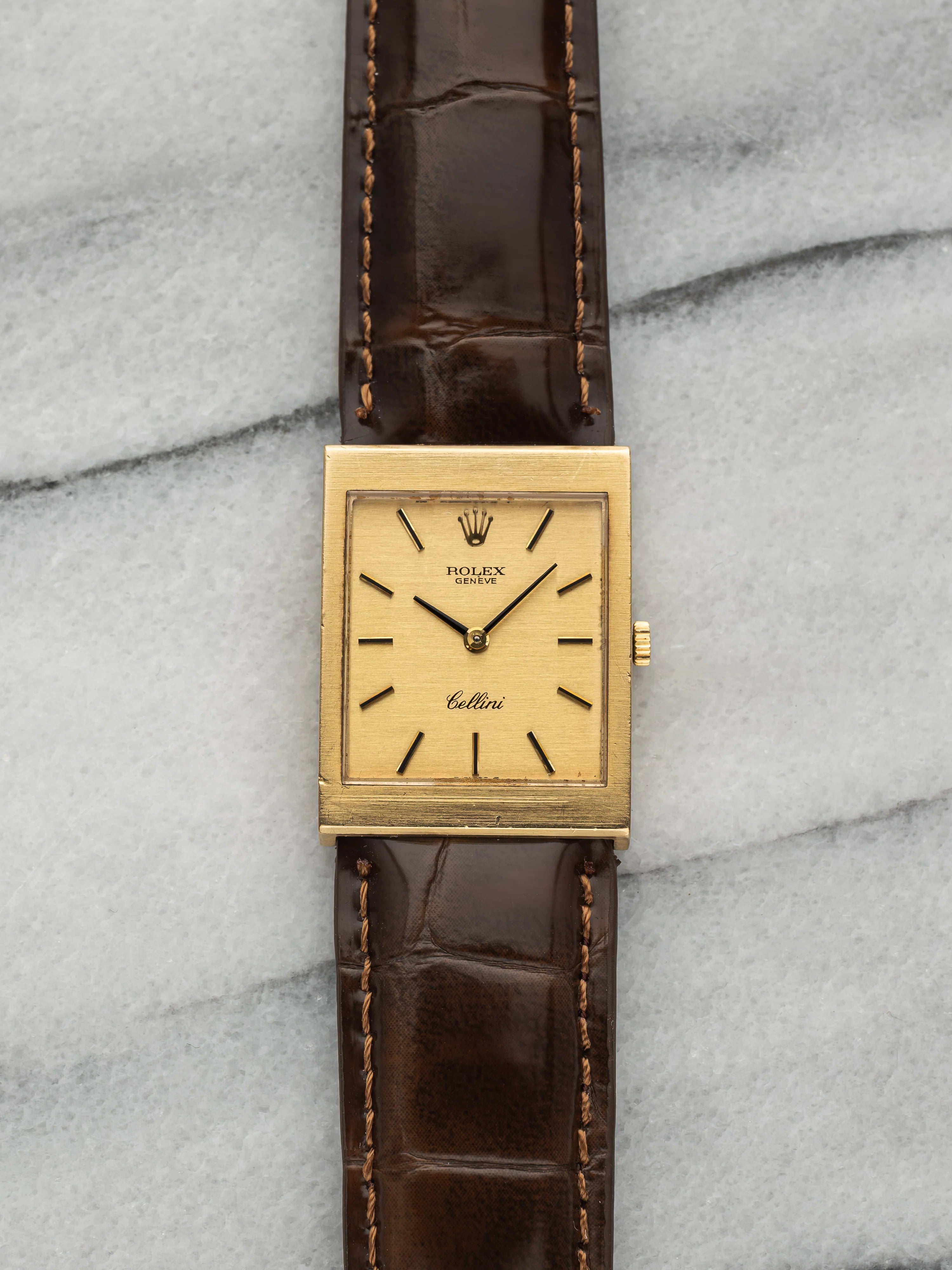 1975 Rolex Cellini 4014 - Brushed Champagne Dial