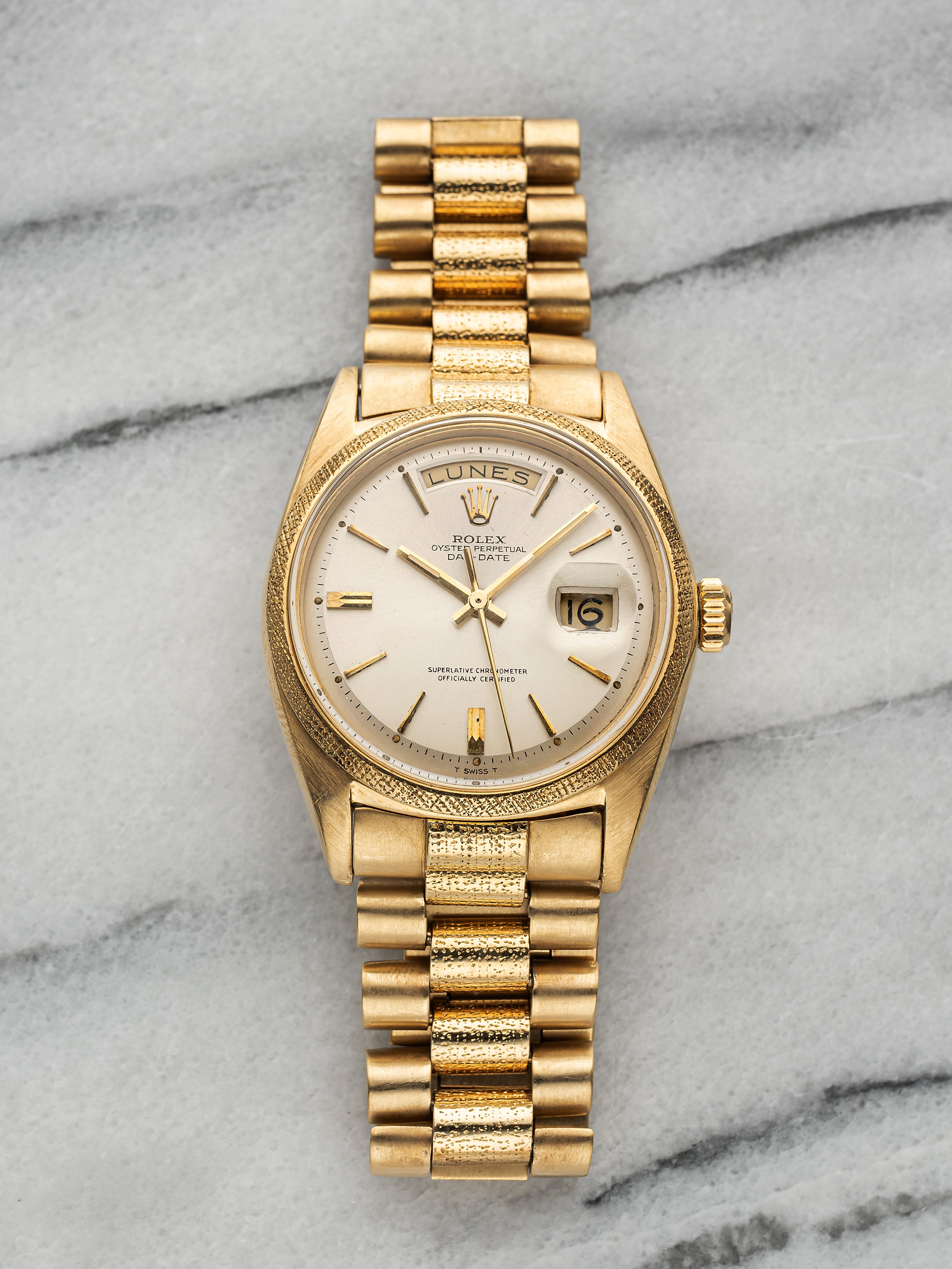 Rolex Daydate 1811 - Florentine Finish.