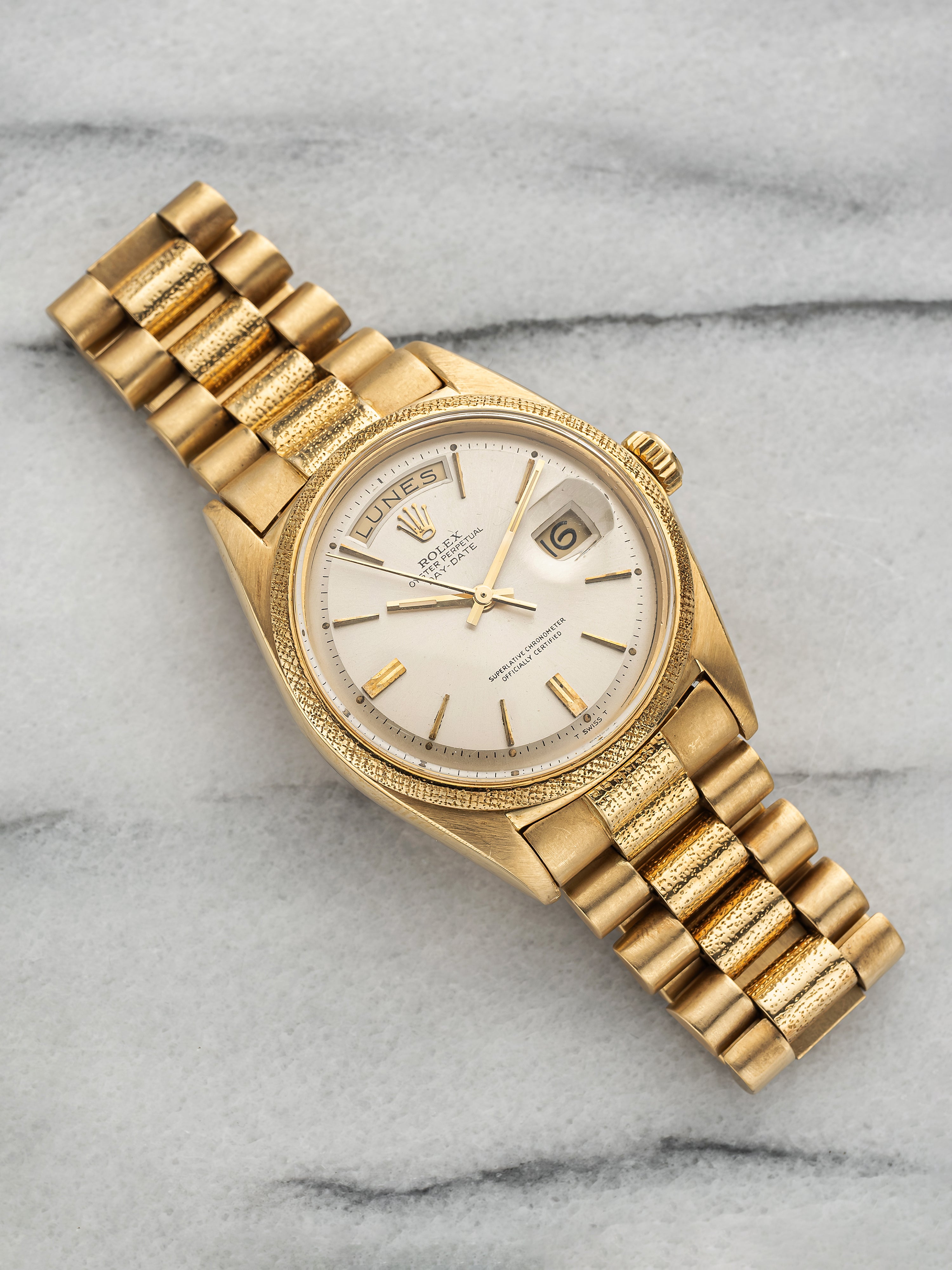 Rolex Daydate 1811 - Florentine Finish.