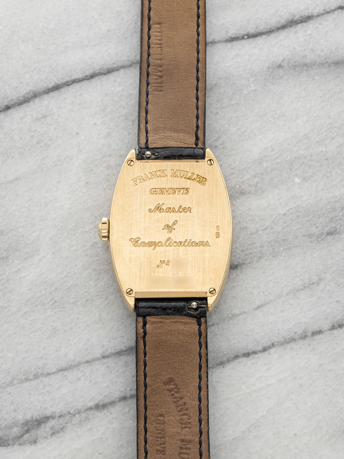 Franck Muller Master Calendar 7501 MC - 18K Yellow Gold White Dial