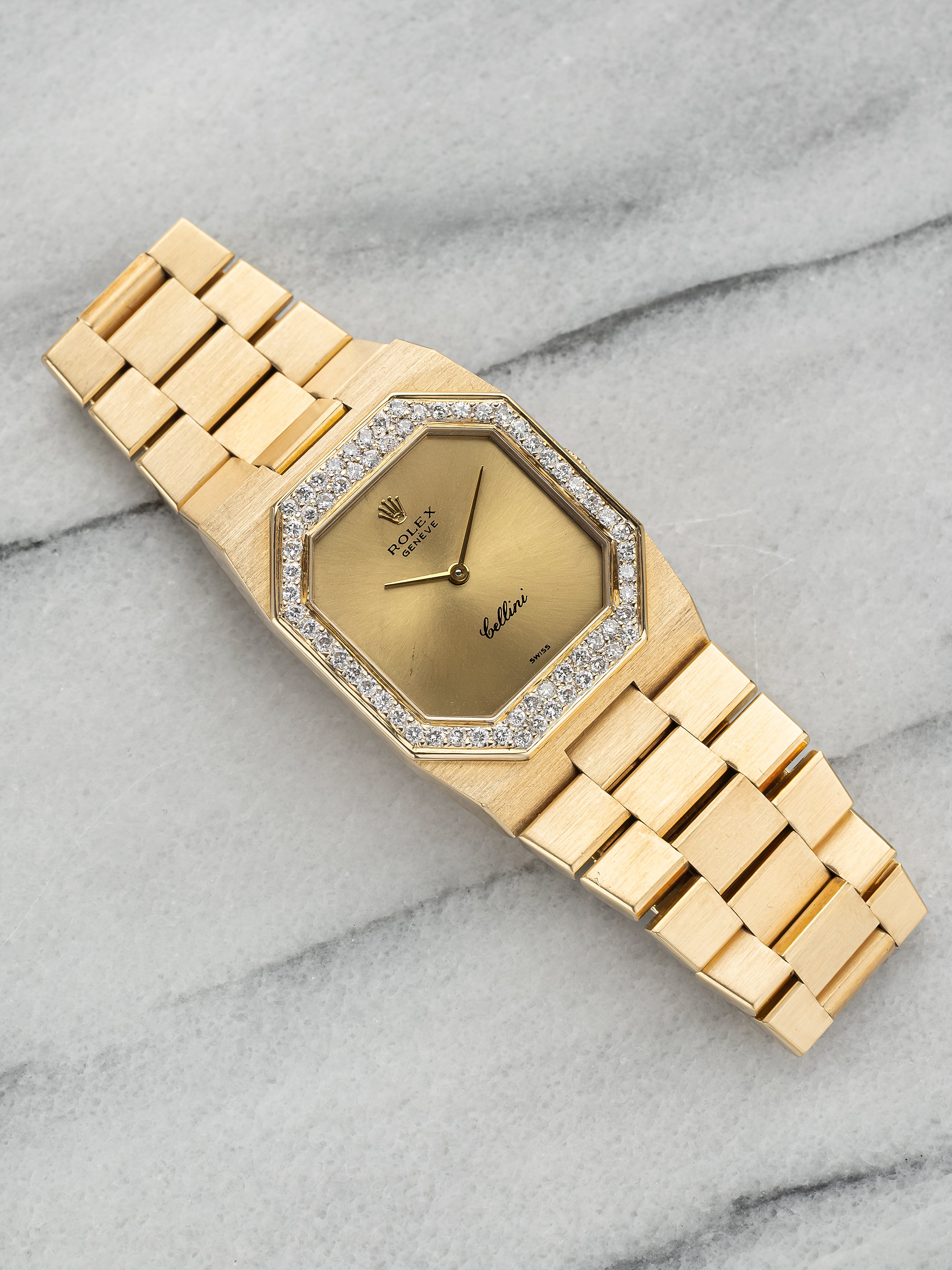 Rolex Cellini 4350 - Diamond Bezel