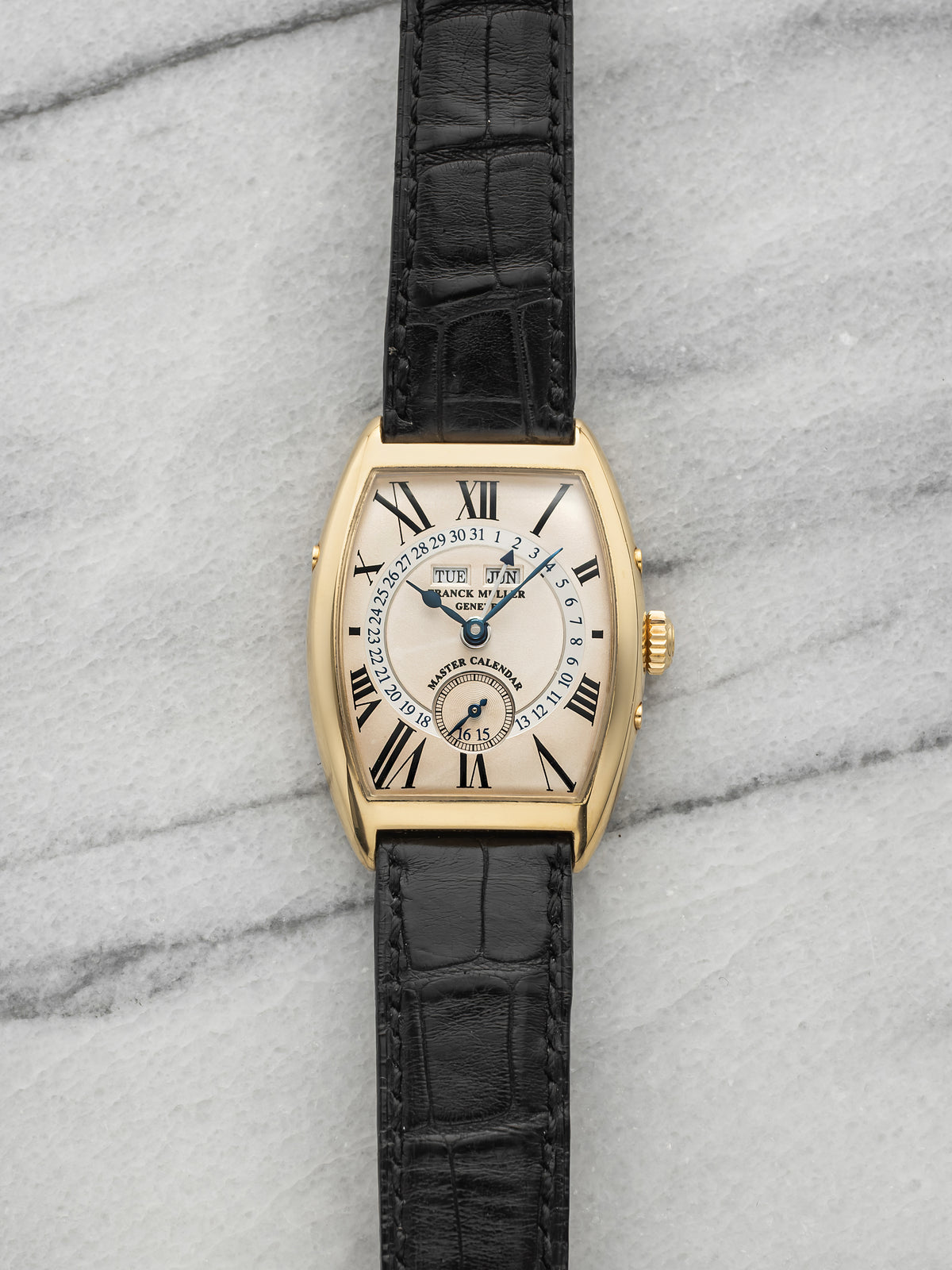 Franck Muller Master Calendar 7501 MC - 18K Yellow Gold Cream Dial
