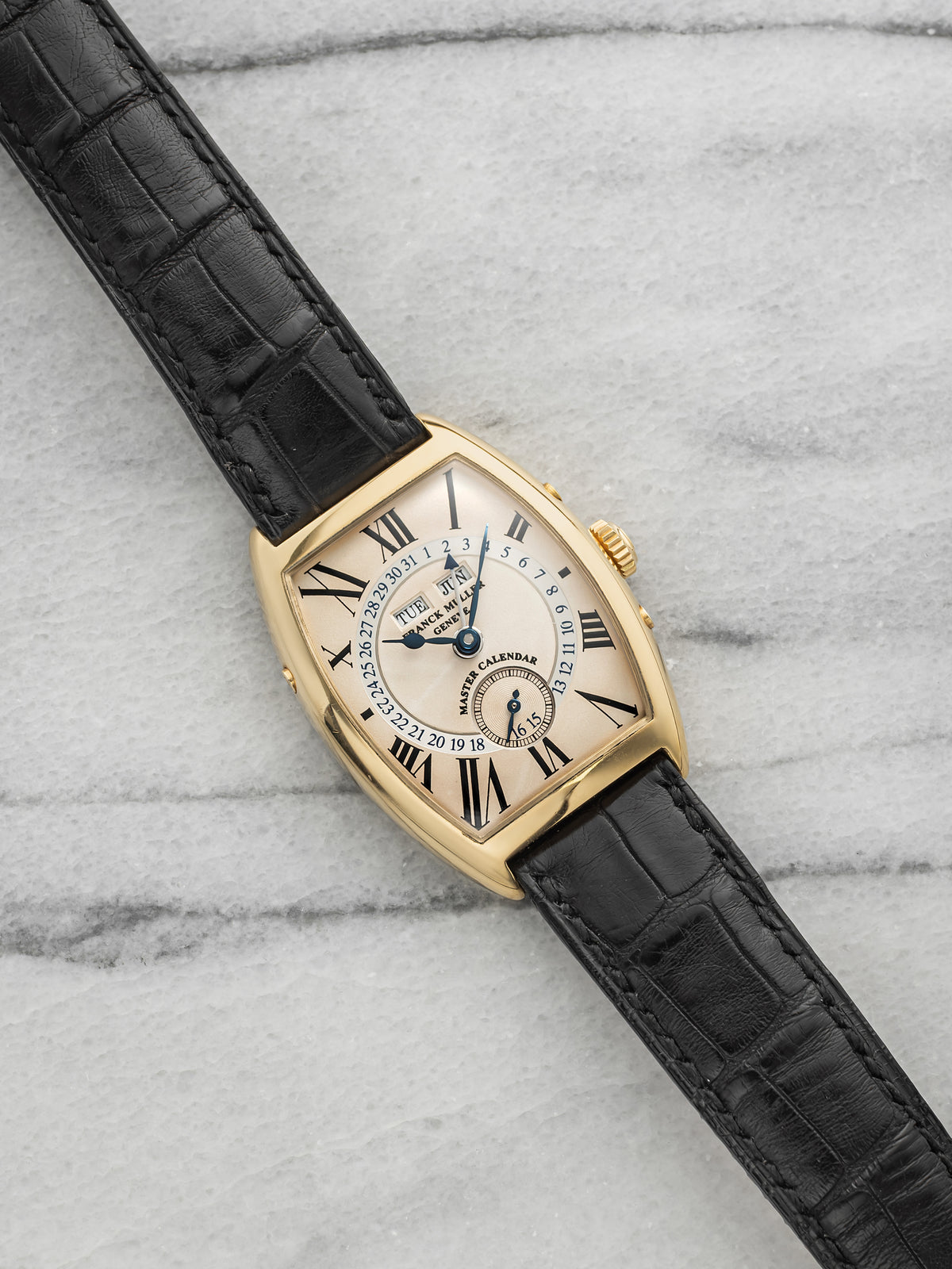 Franck Muller Master Calendar 7501 MC - 18K Yellow Gold Cream Dial