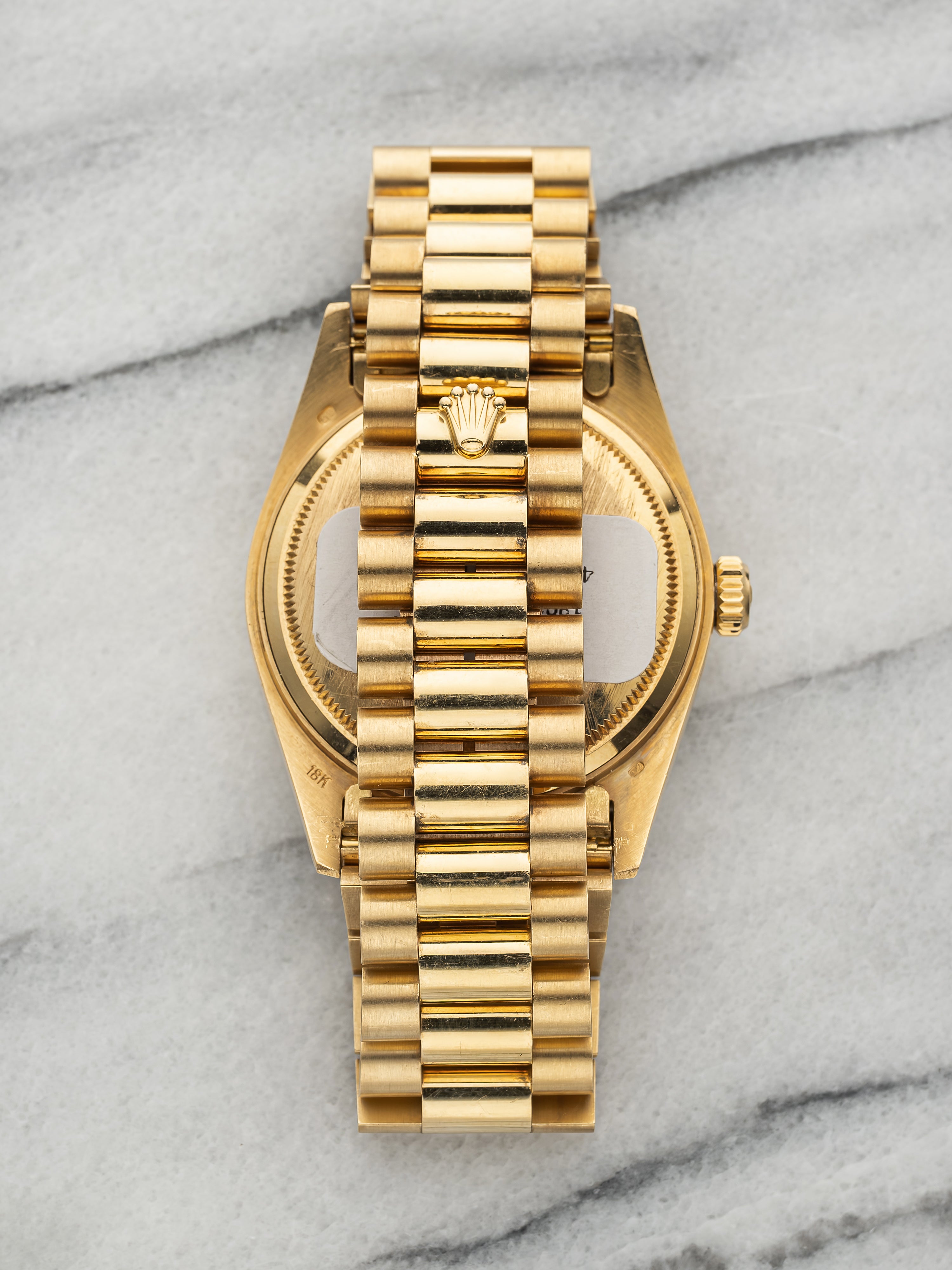 Rolex Daydate 18038 - Silver Dial.