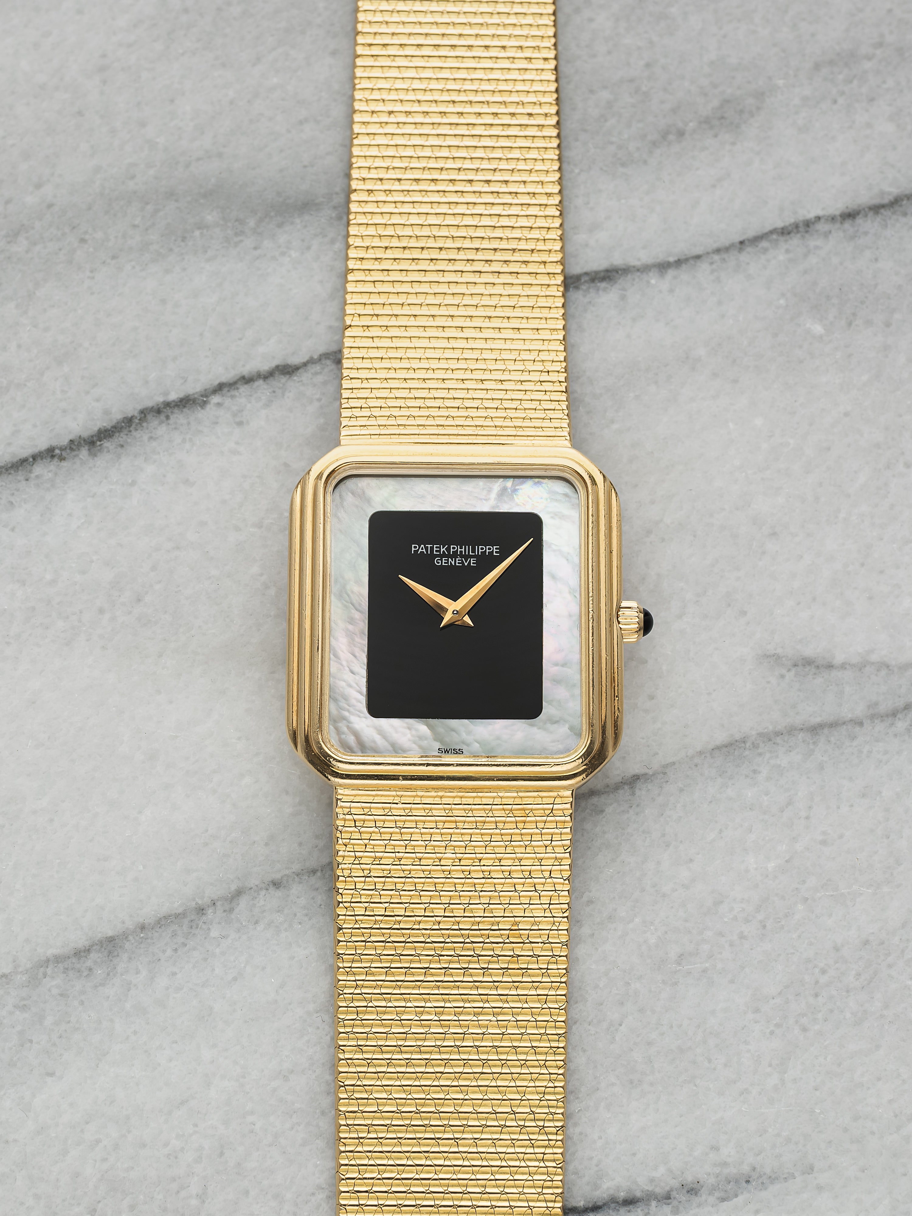 Patek Philippe ref 3859/1 - Onyx & MOP