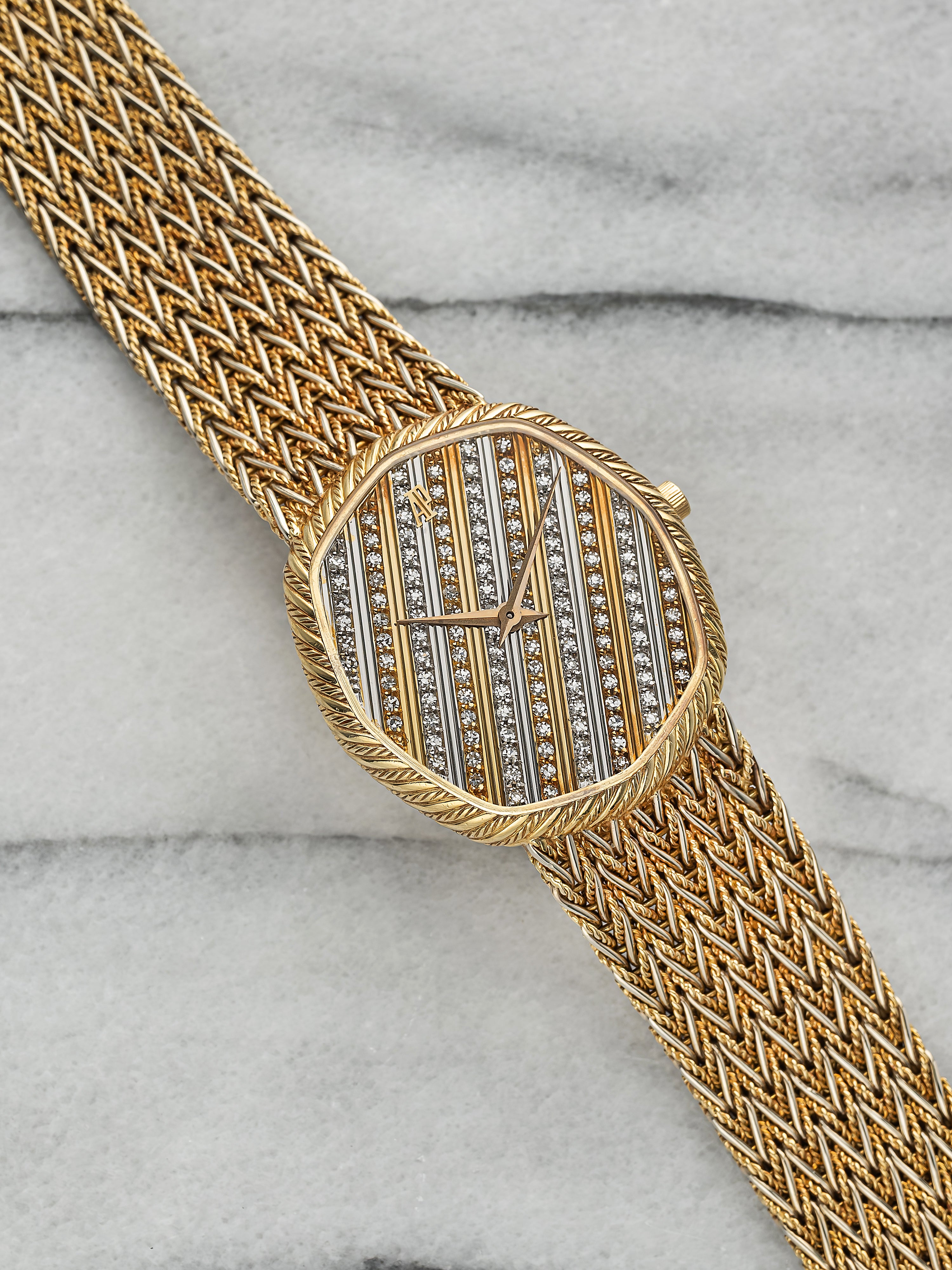 Audemars Piguet Cobra - Two-Tone Diamond Pave