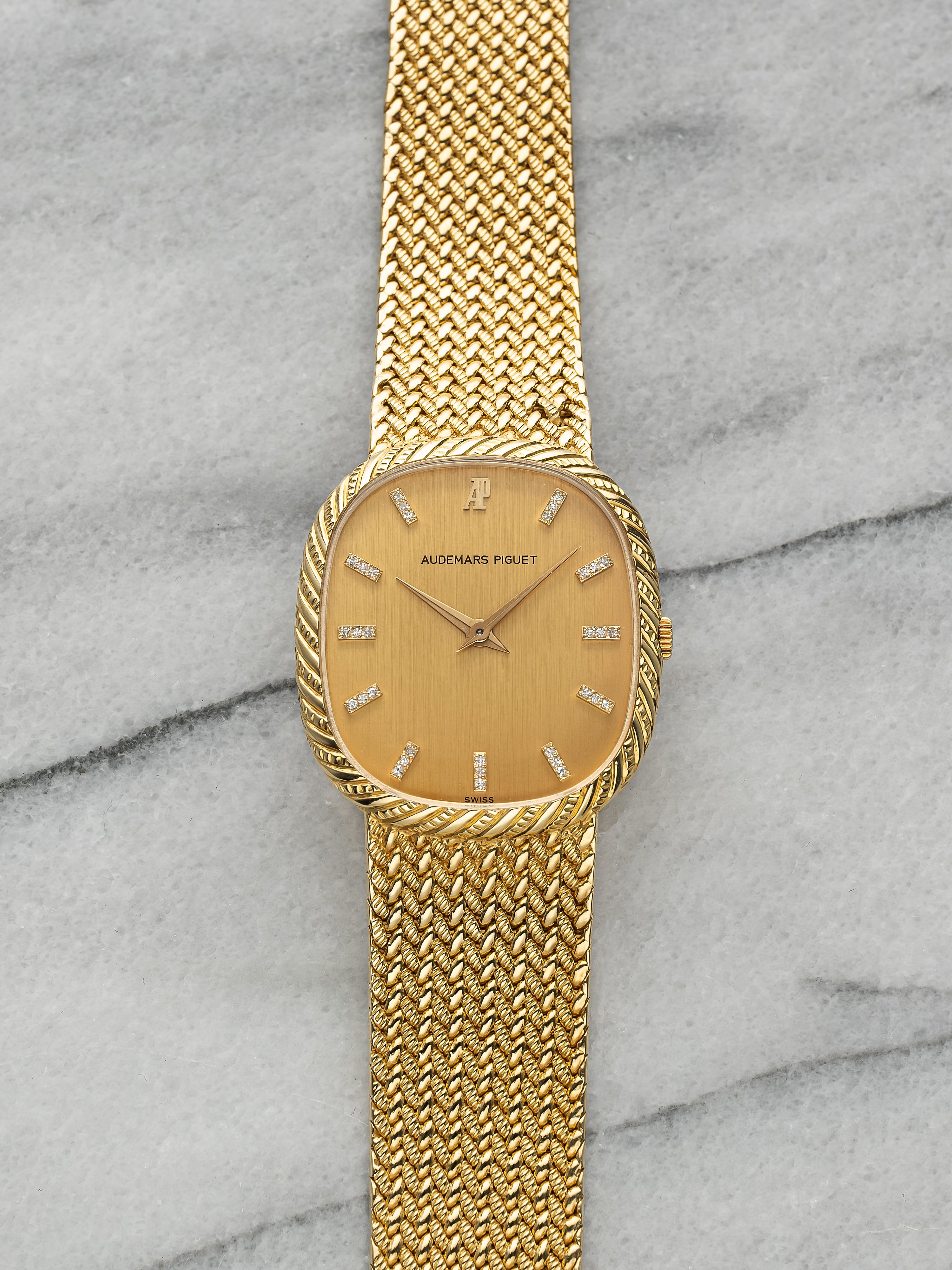 Audemars Piguet Cobra - Tri-Diamond Champagne Dial