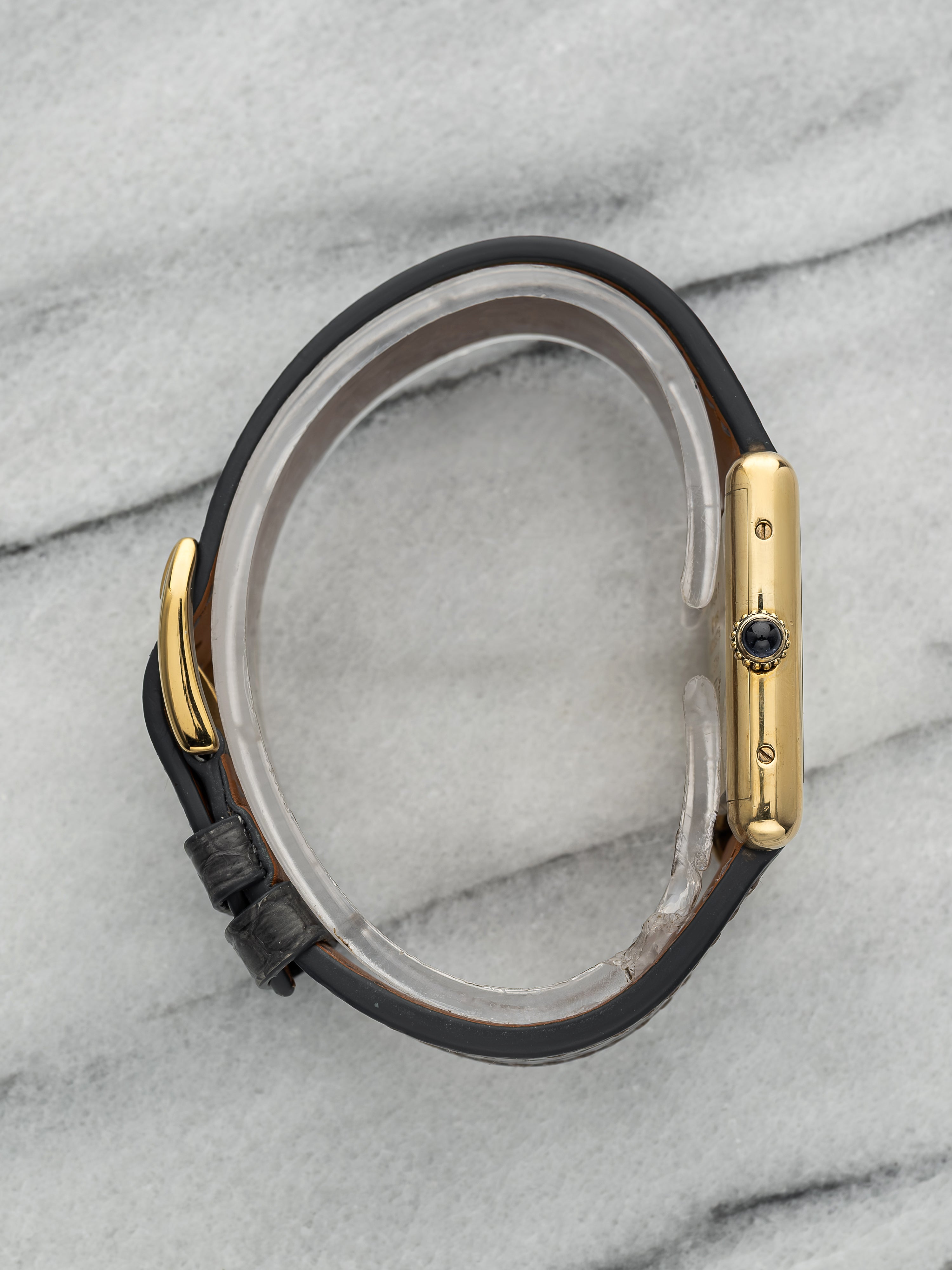 Cartier Tank - No-Marker Lemon Dial