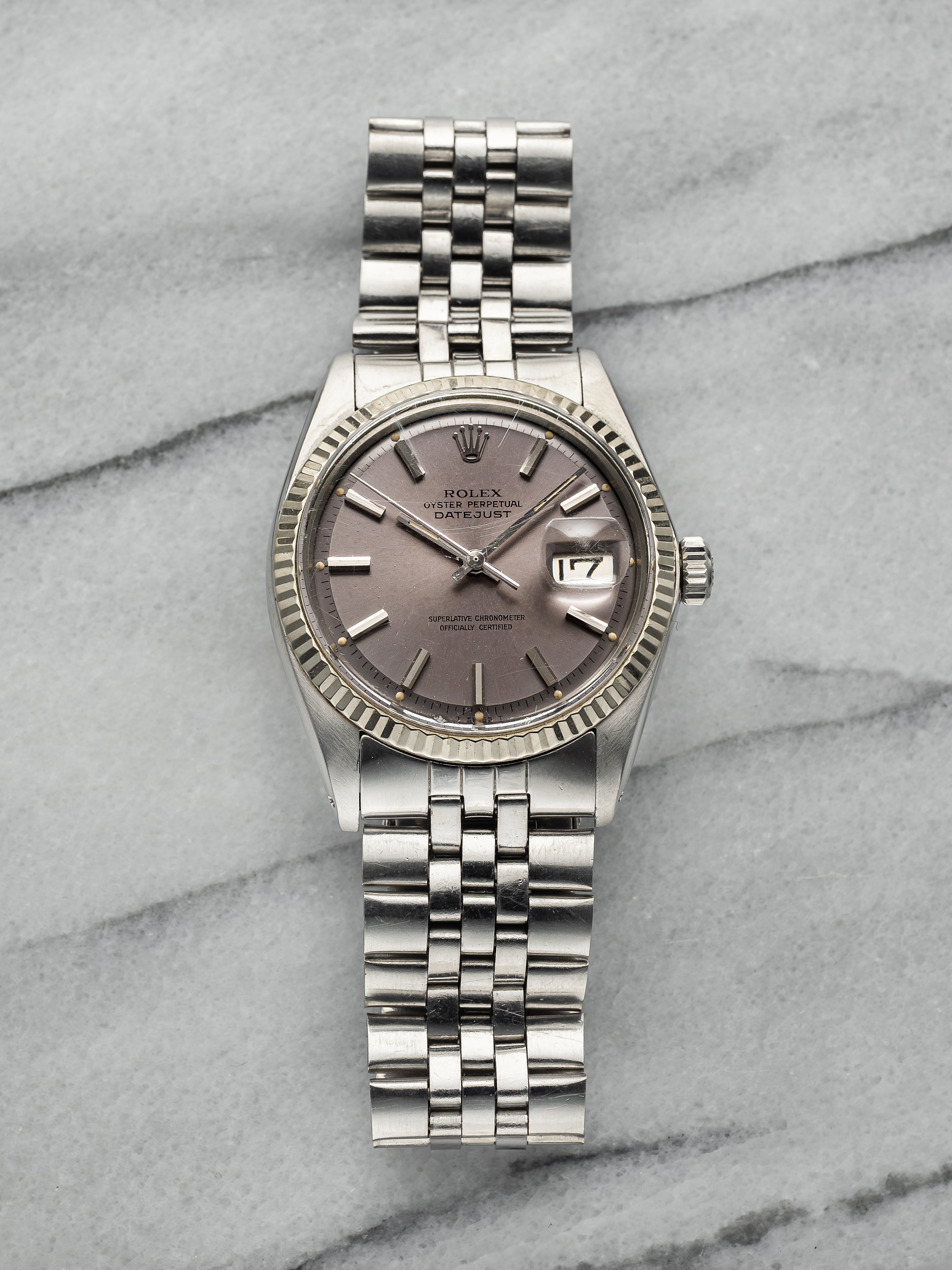 Rolex Datejust 1601 - Lavender Dial