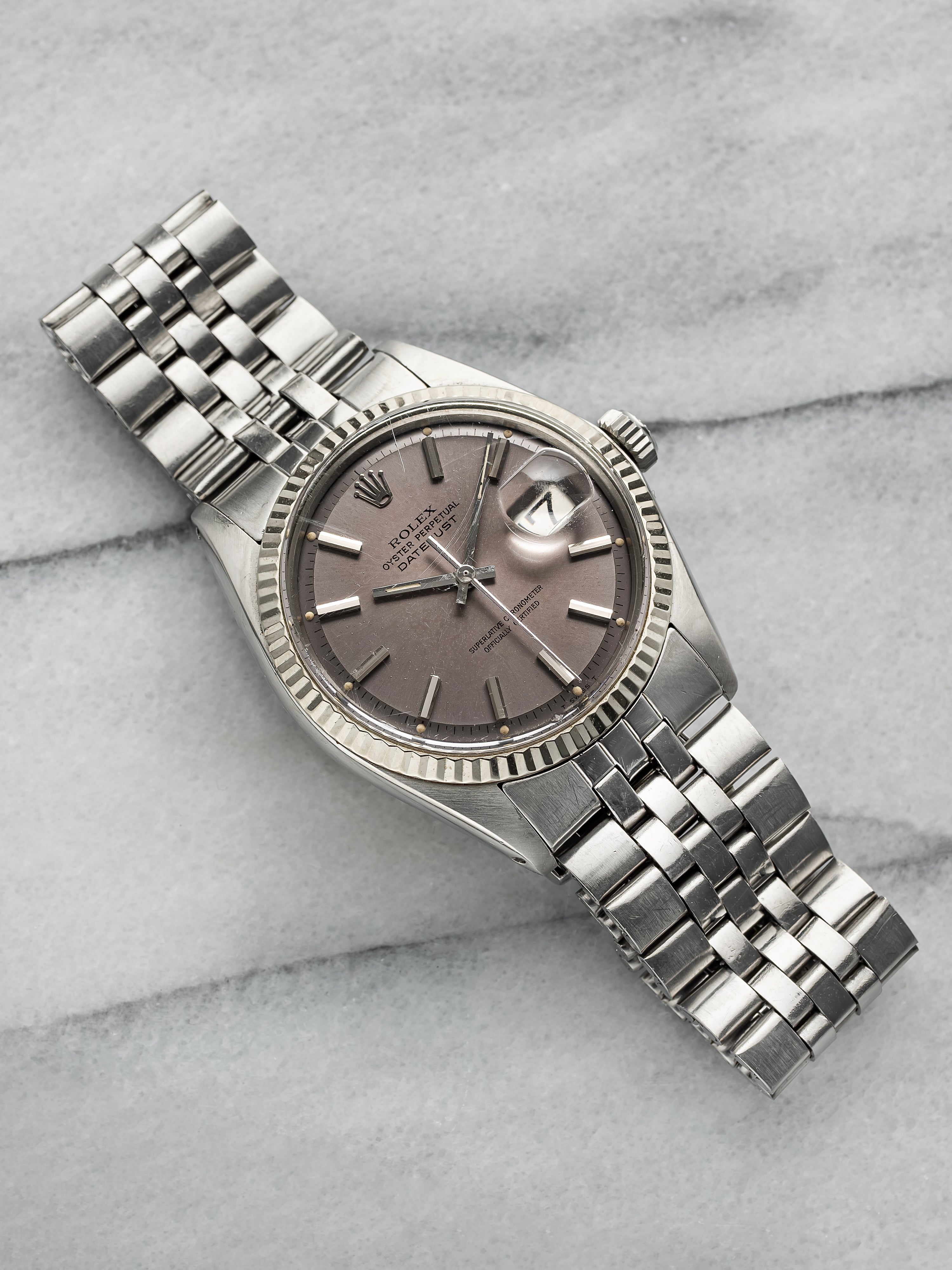 Rolex Datejust 1601 - Lavender Dial