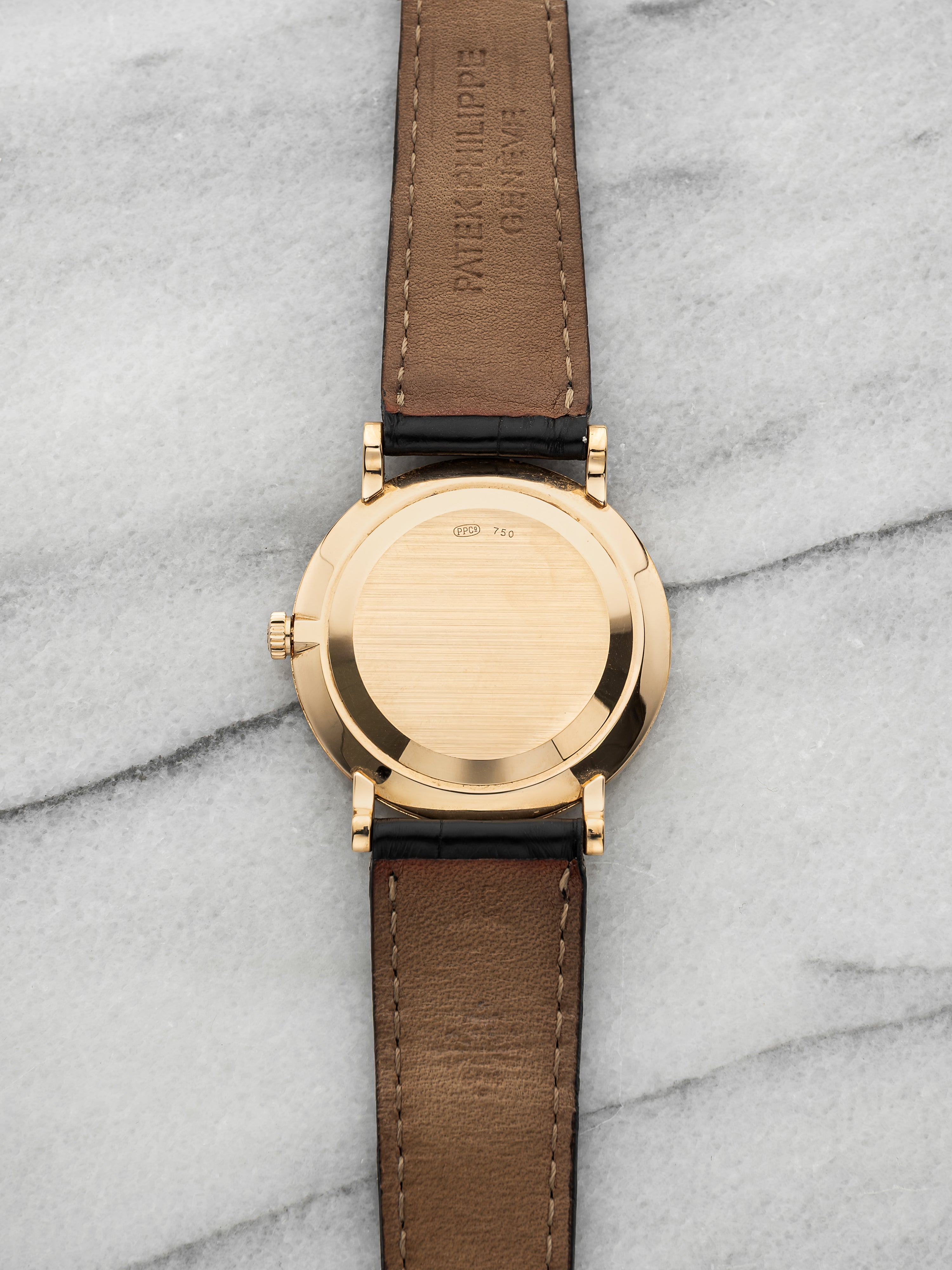 2006 Patek Philippe Calatrava 3919R-001 18K Rose Gold White Dial Manual 36mm