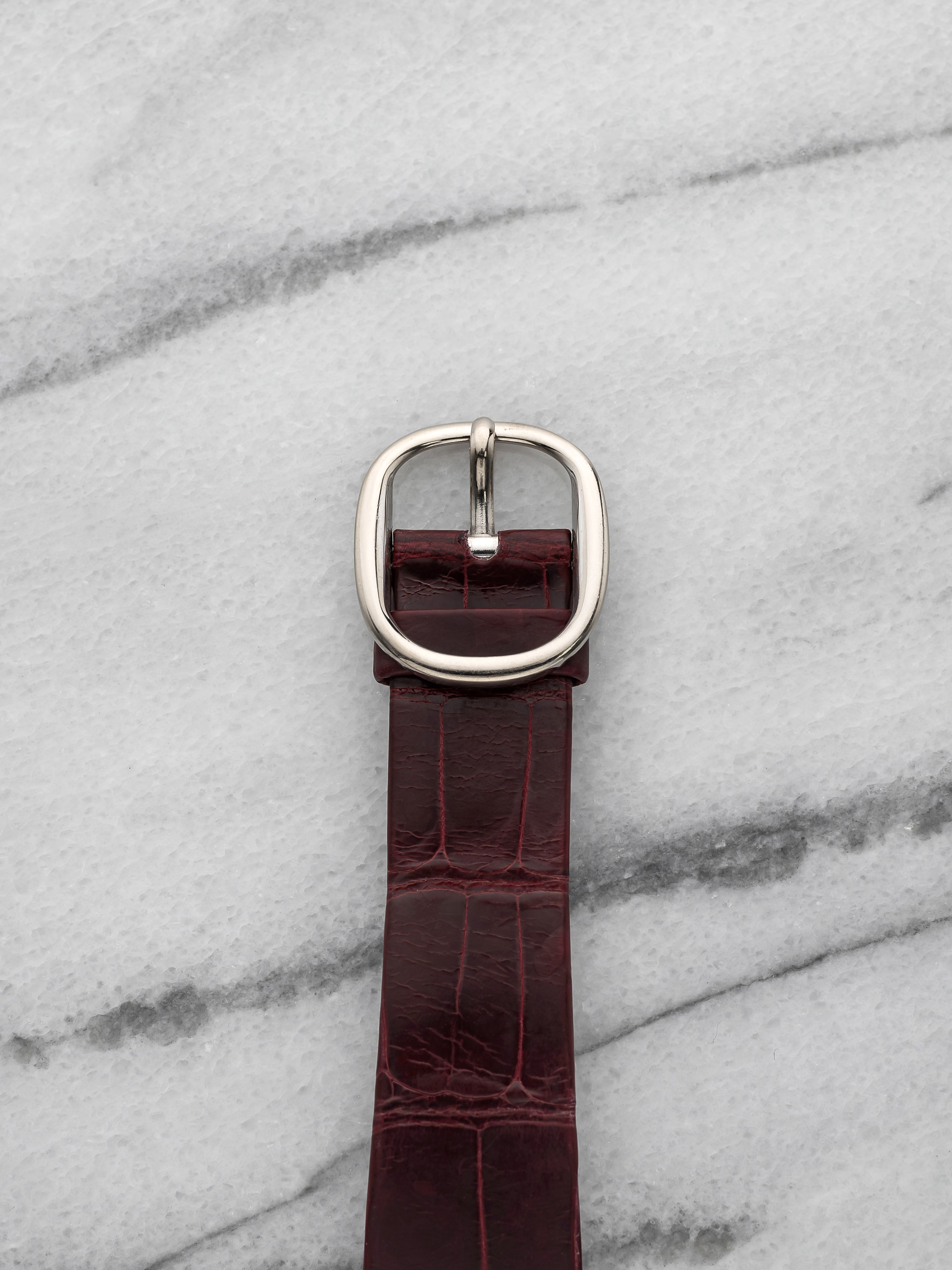 Patek Philippe Ellipse 3989 - 18K White Gold White Roman Dial