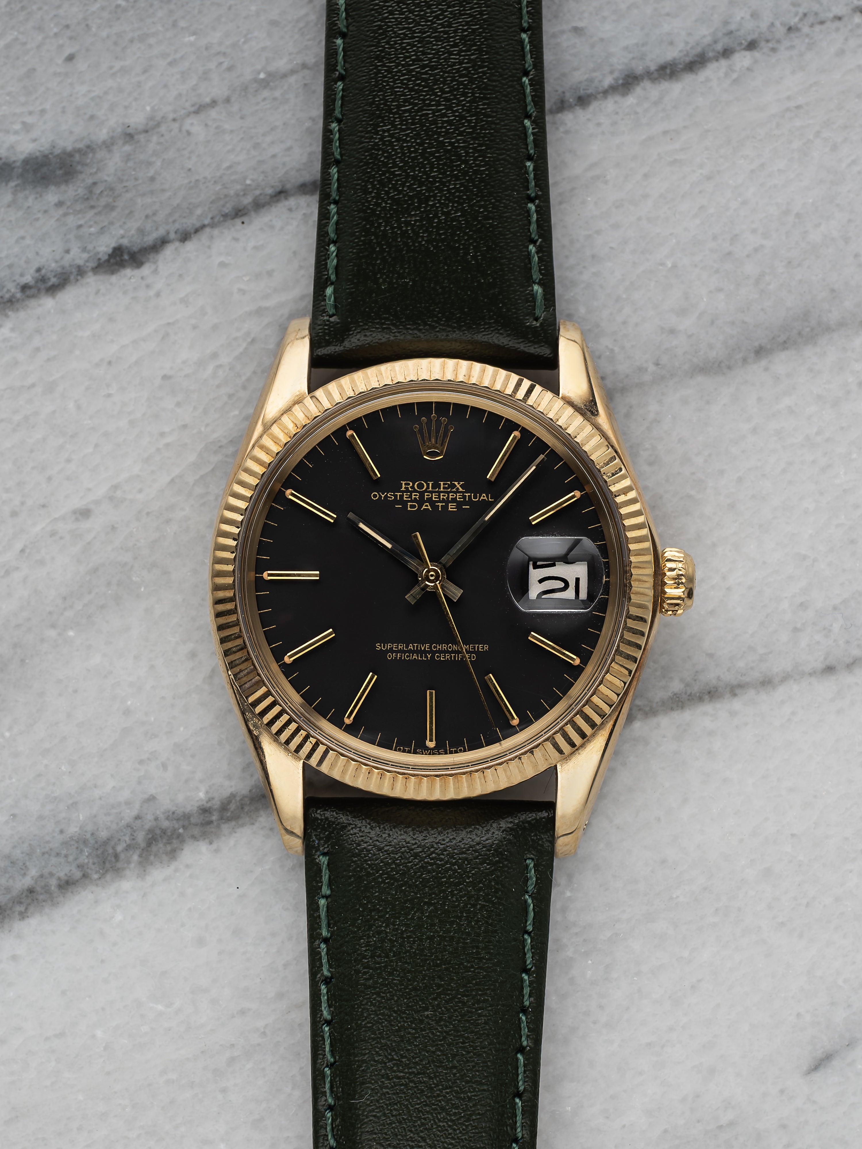 Rolex OP 1503 - Black Sigma Dial