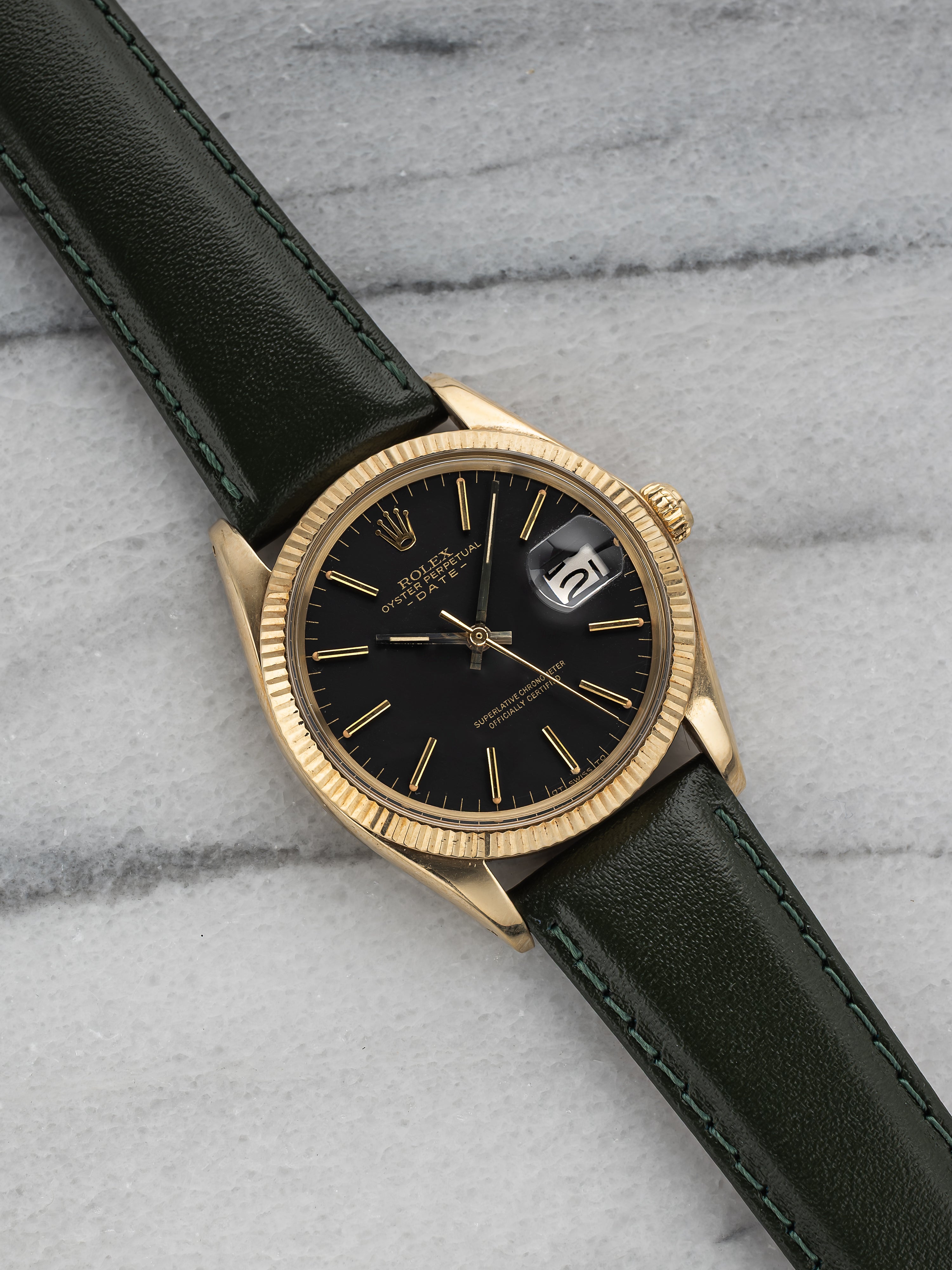 Rolex OP 1503 - Black Sigma Dial