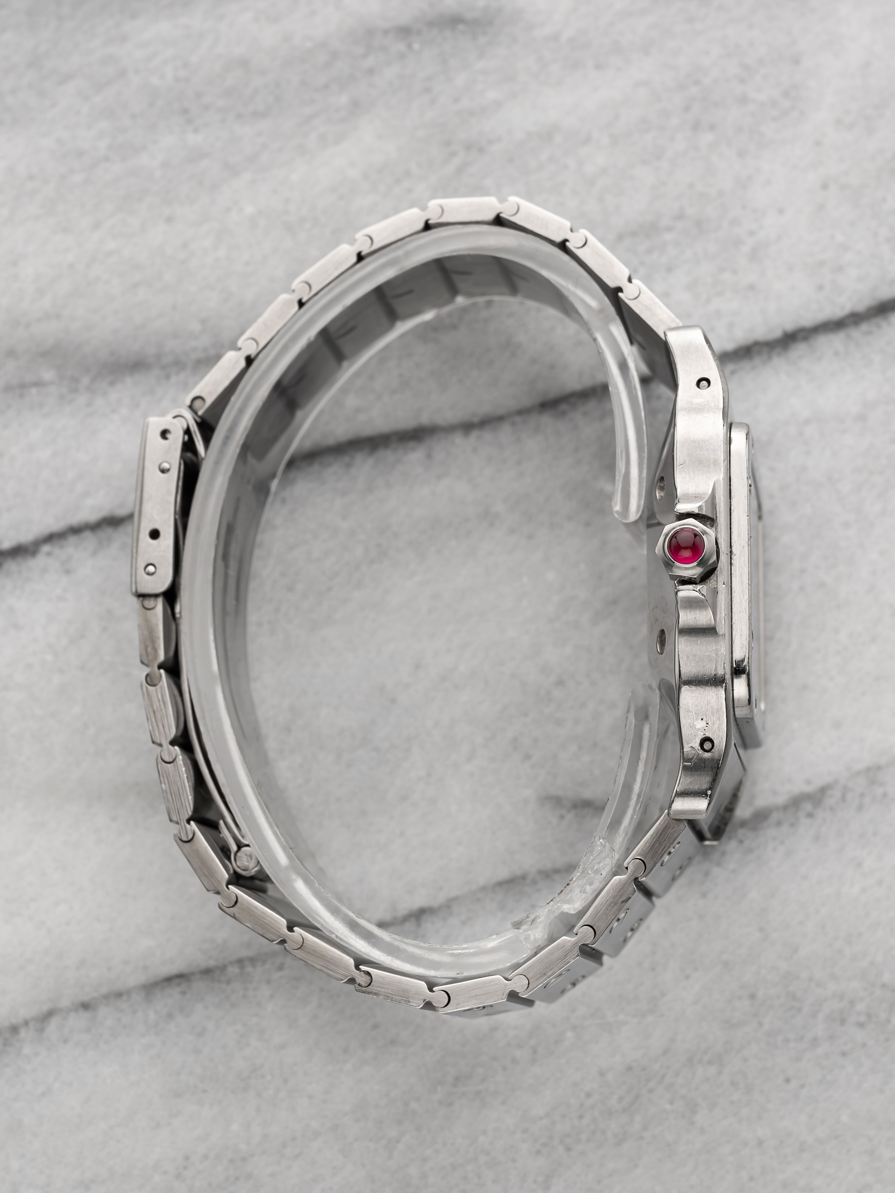 1983 Cartier Santos 2960 - Burgundy Dial