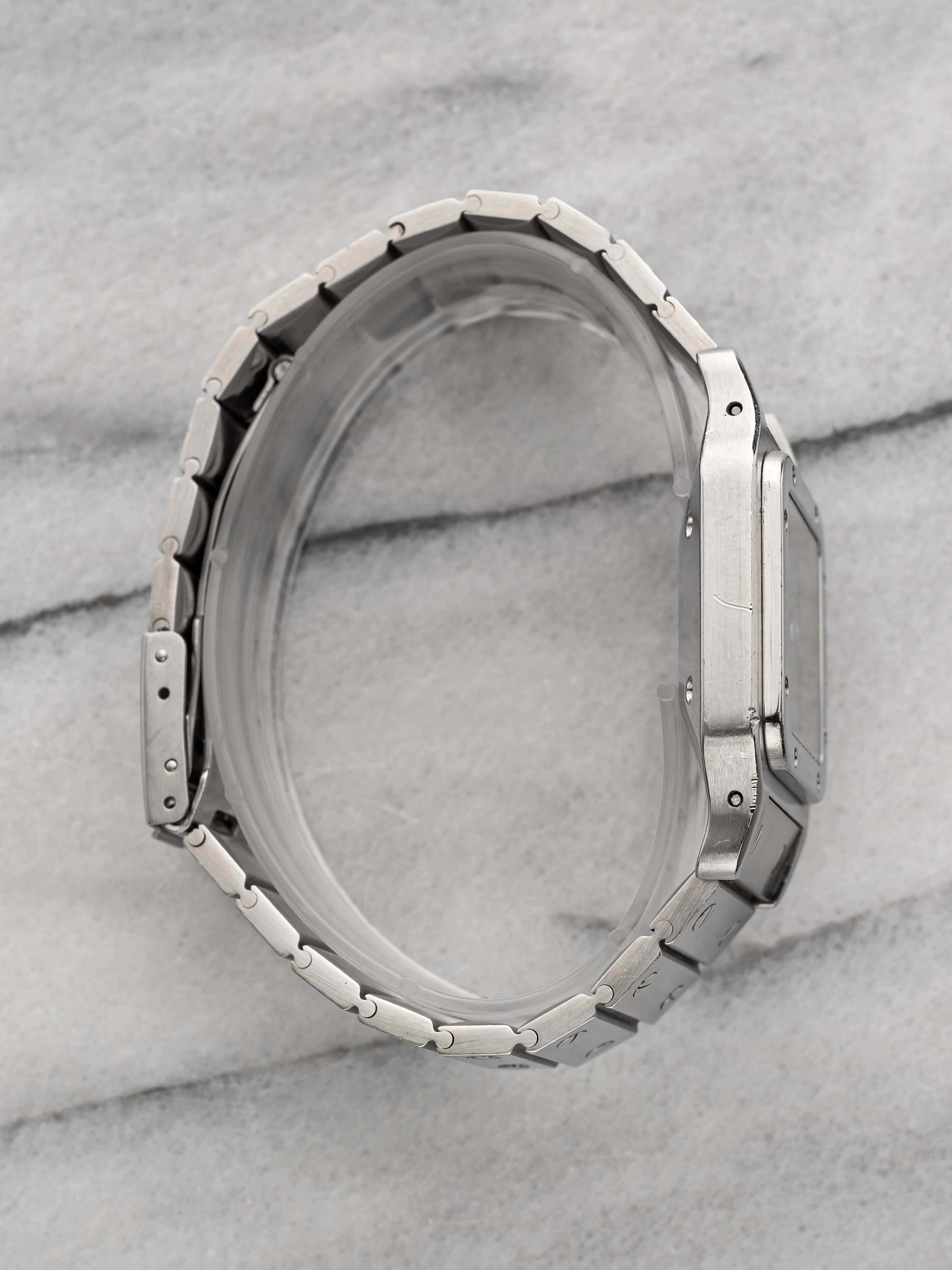 1983 Cartier Santos 2960 - Burgundy Dial