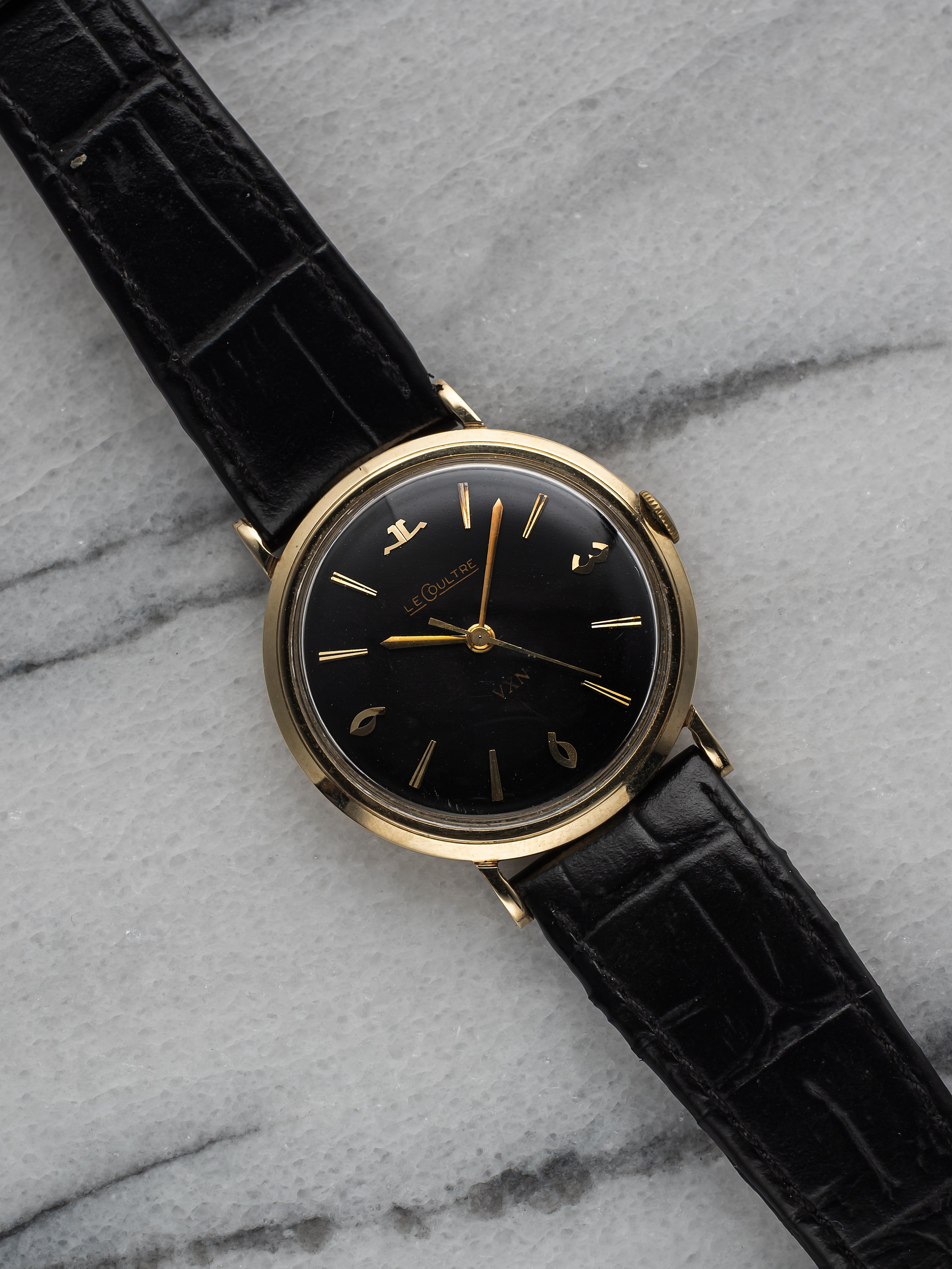 LeCoultre - Black Arabic Numeral