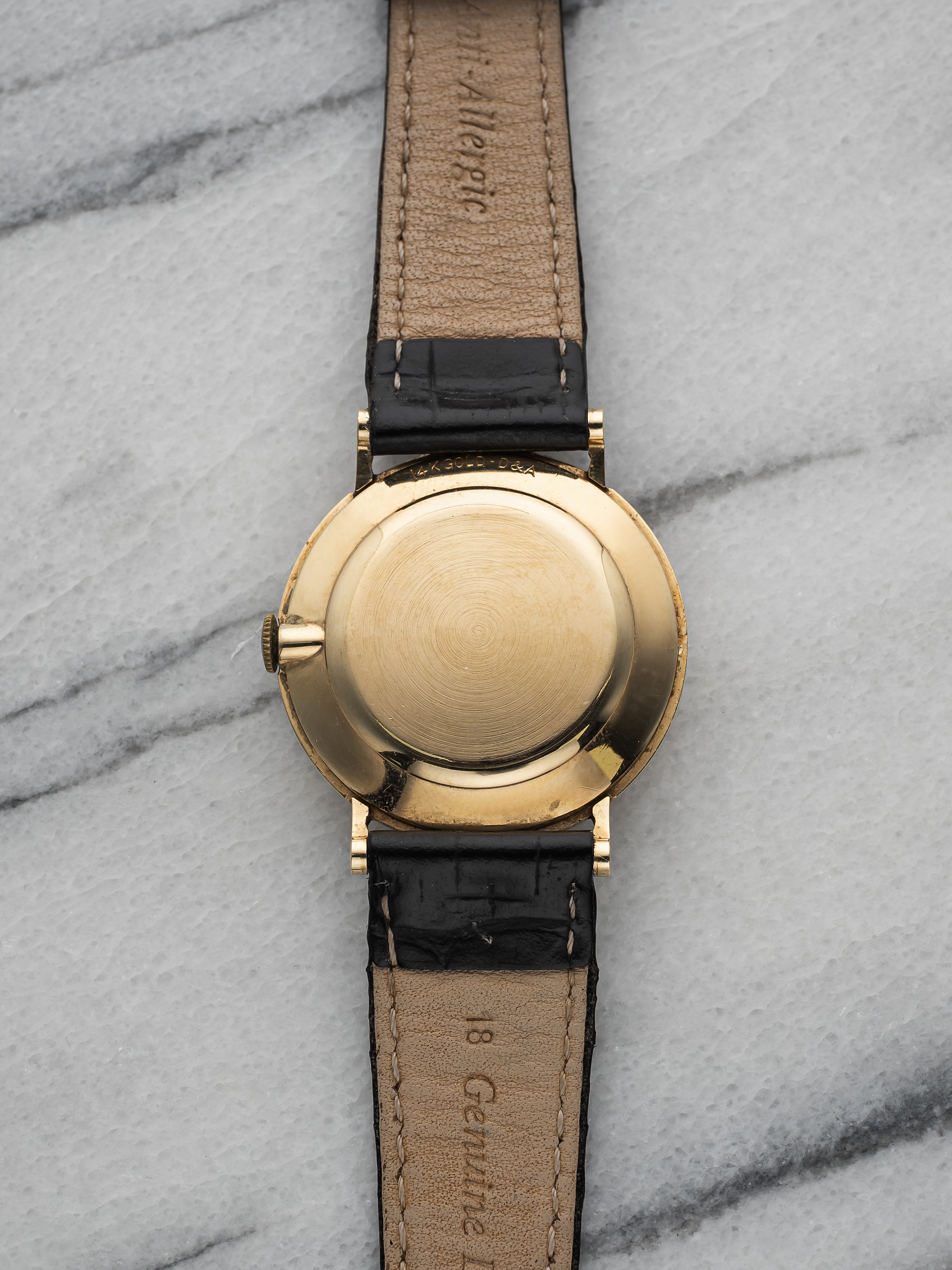 LeCoultre - Black Arabic Numeral