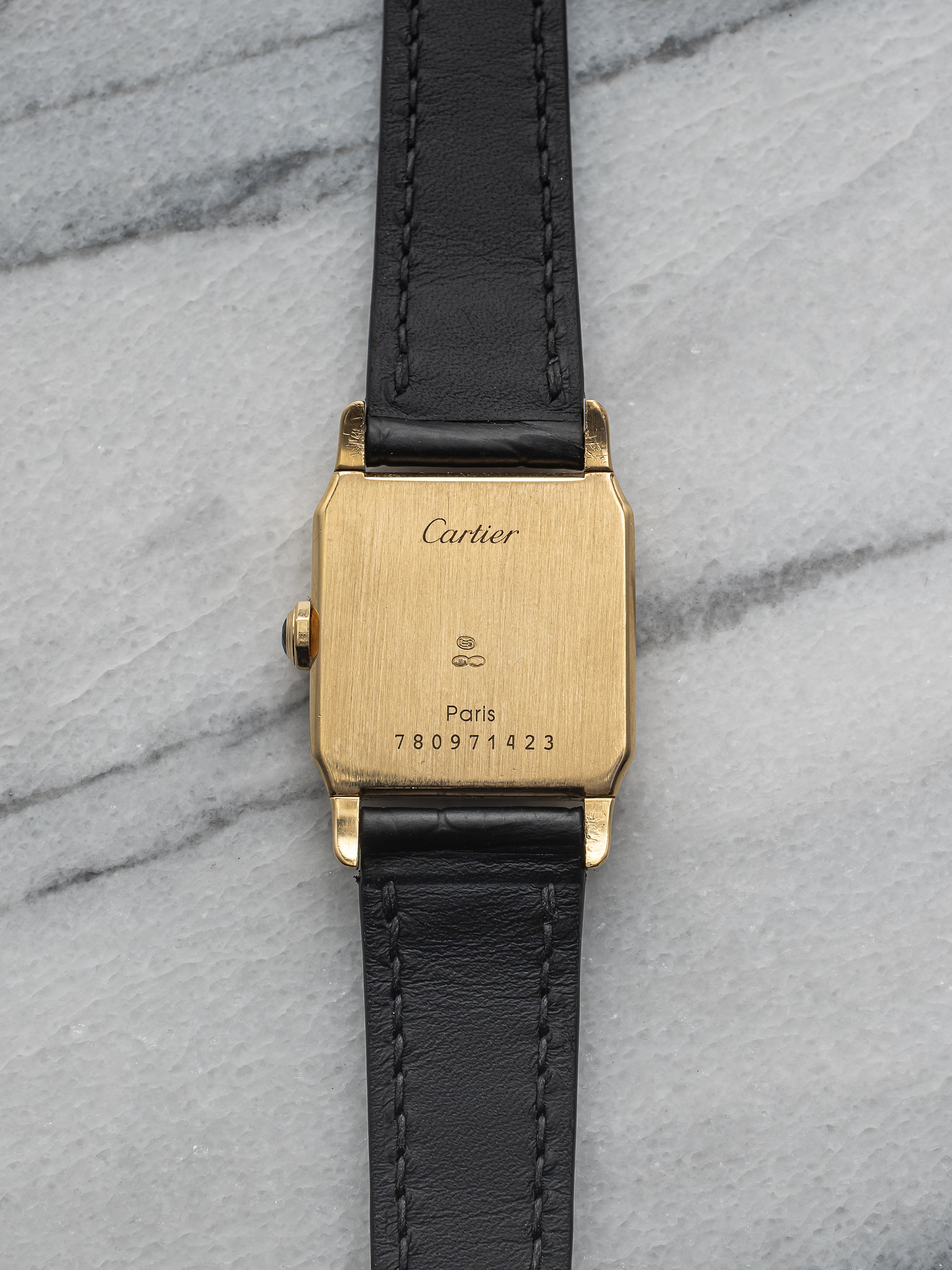 Cartier Santos Dumont - White Roman Dial