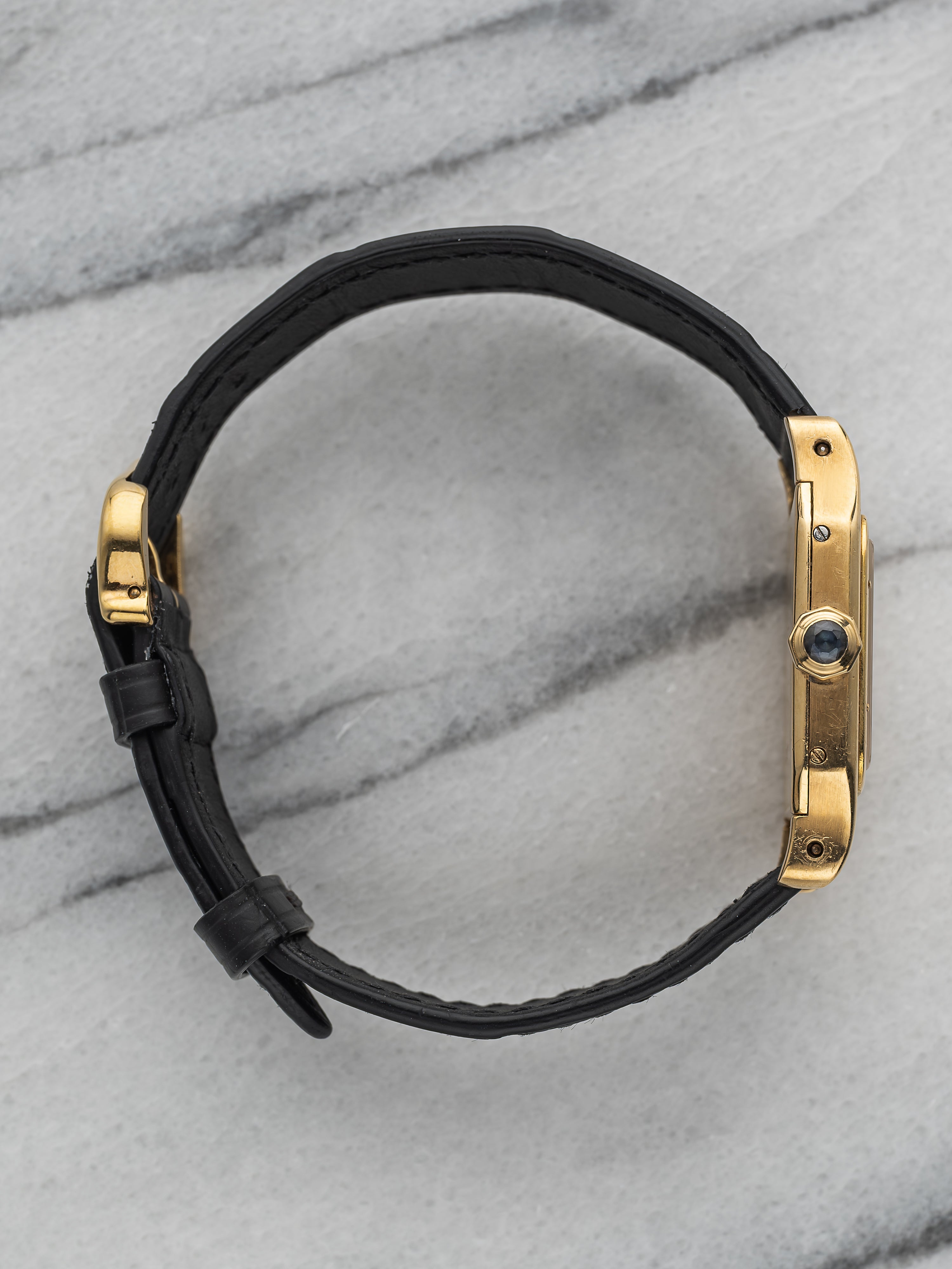 Cartier Santos Dumont - White Roman Dial