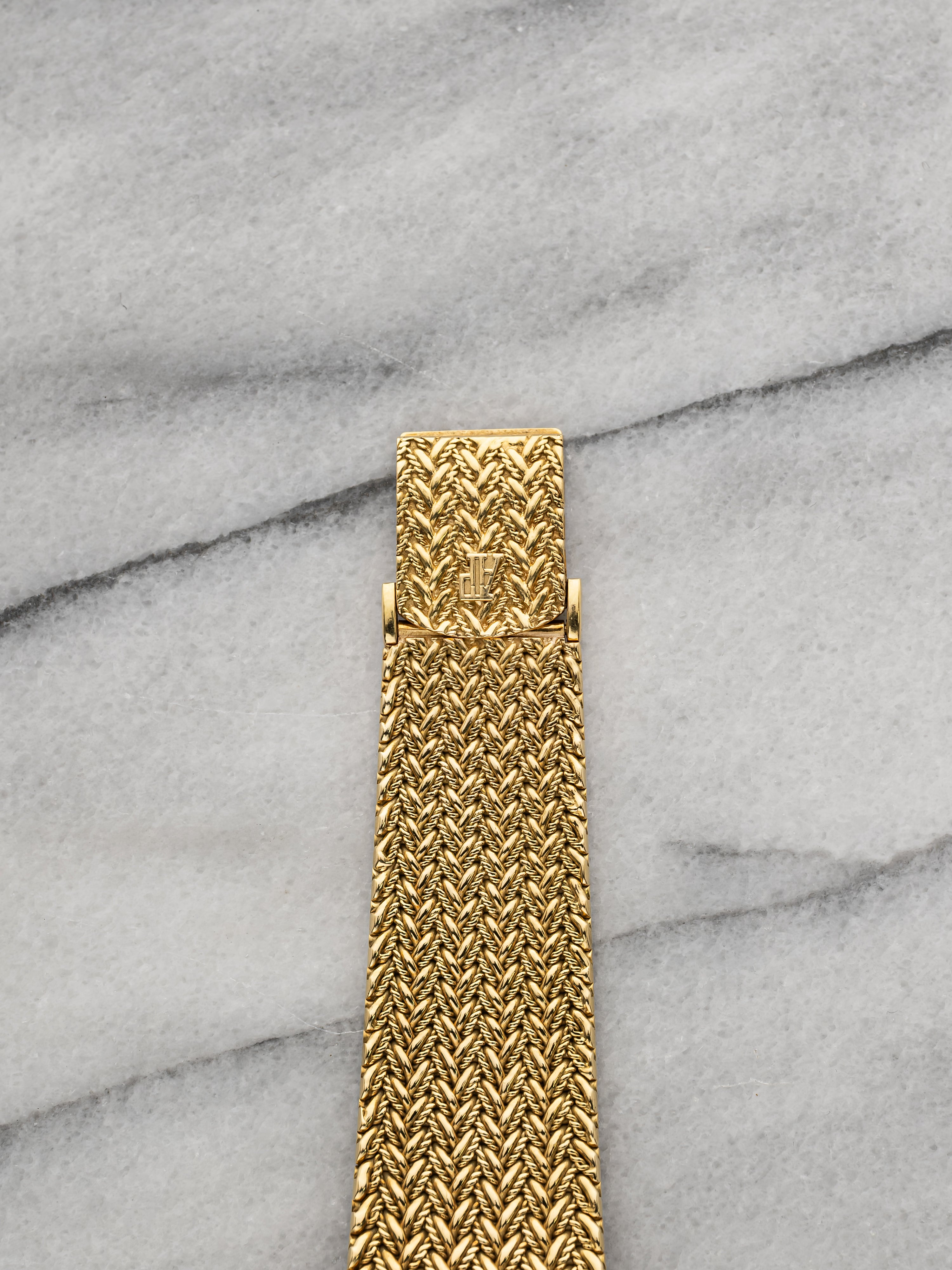 Audemars Piguet Cobra 4239BA - 18K Yellow Gold Pave Diamond Pattern Dial