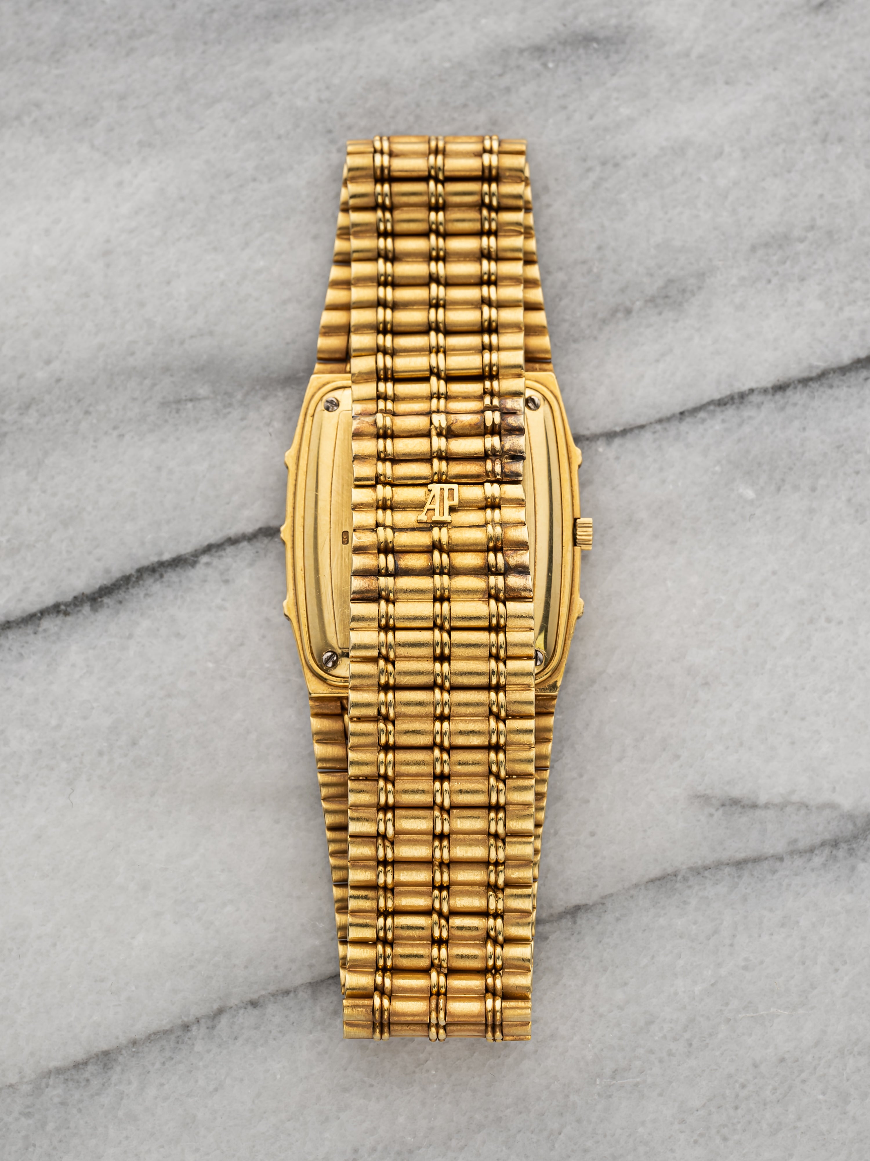 Audemars Piguet Bamboo - Ruby & Pave Diamond Dial