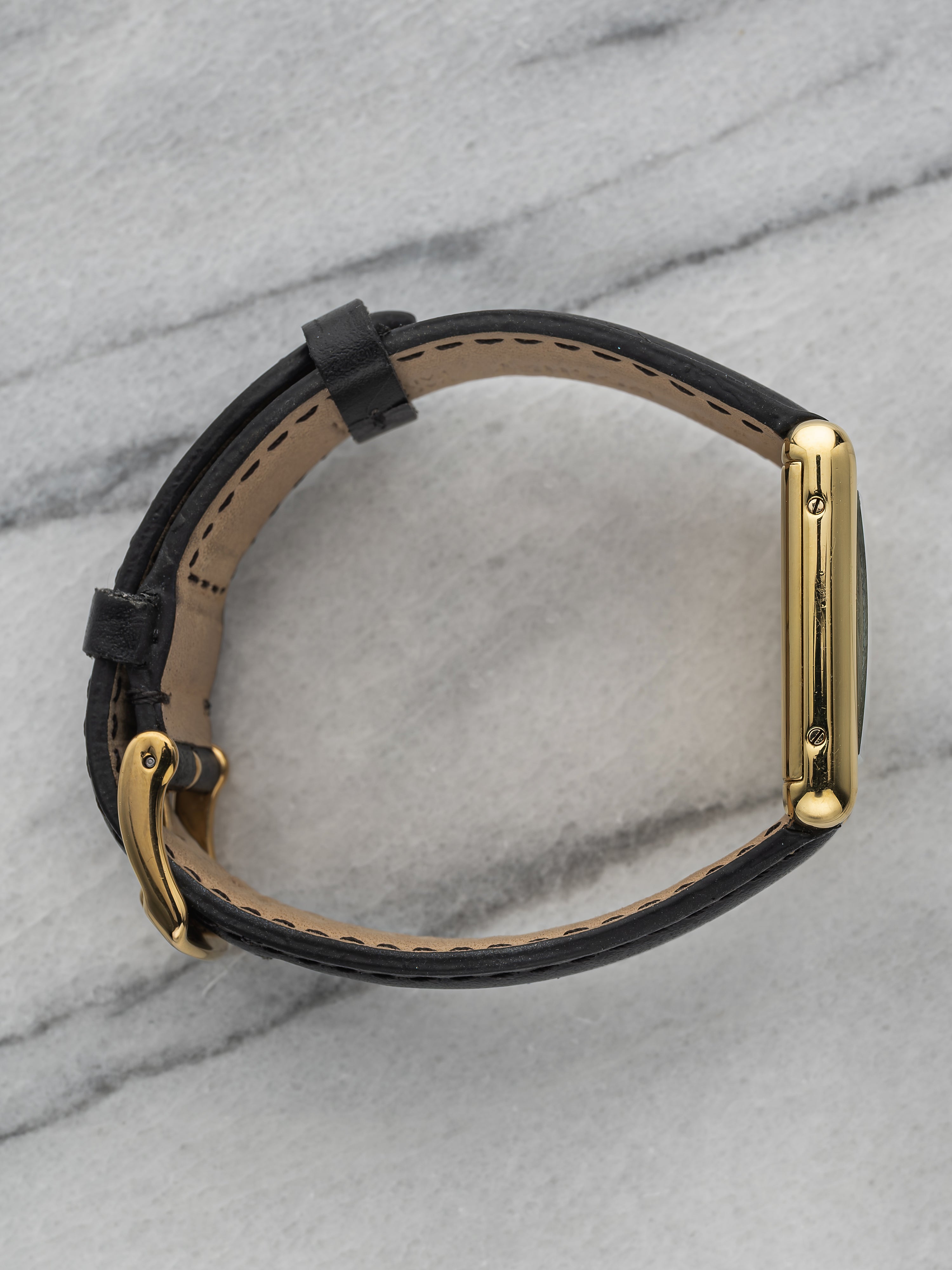 Cartier Tank – Black Roman Dial