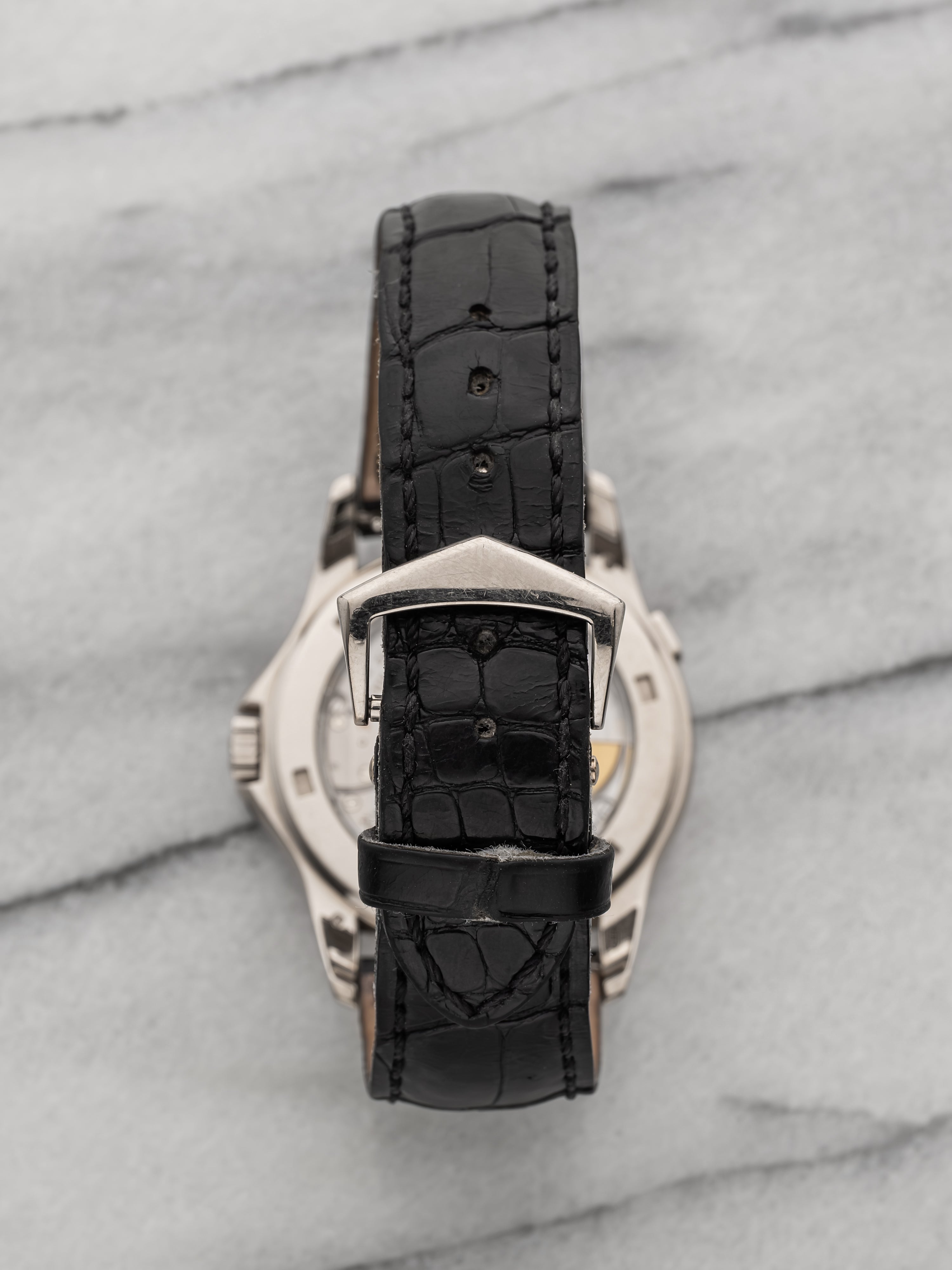 Patek Philippe World Time 5130 - White Gold, Silver Dial