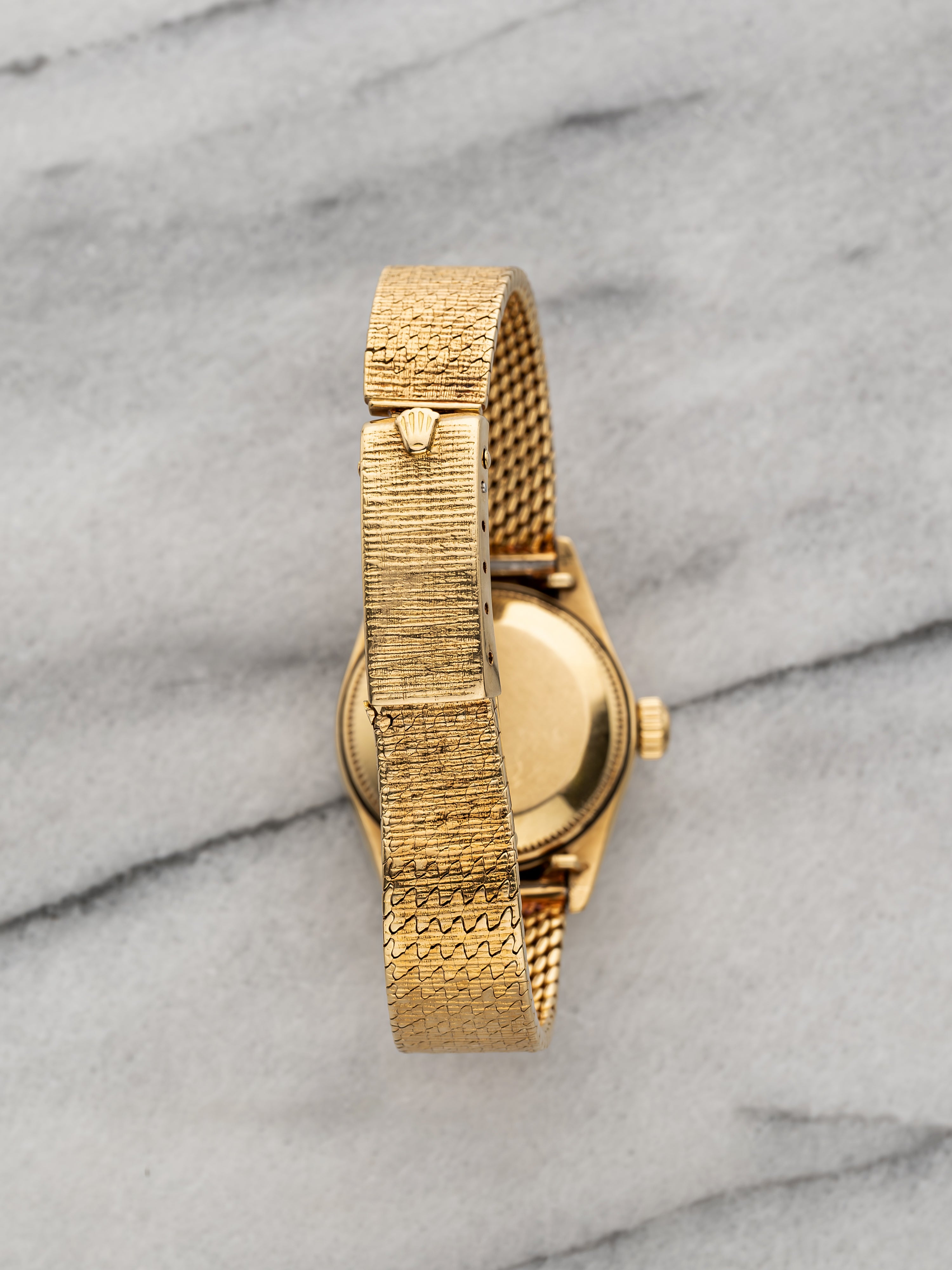 1965 Ladies Rolex DateJust 6917 - Integrated Havanna Buckley Dial