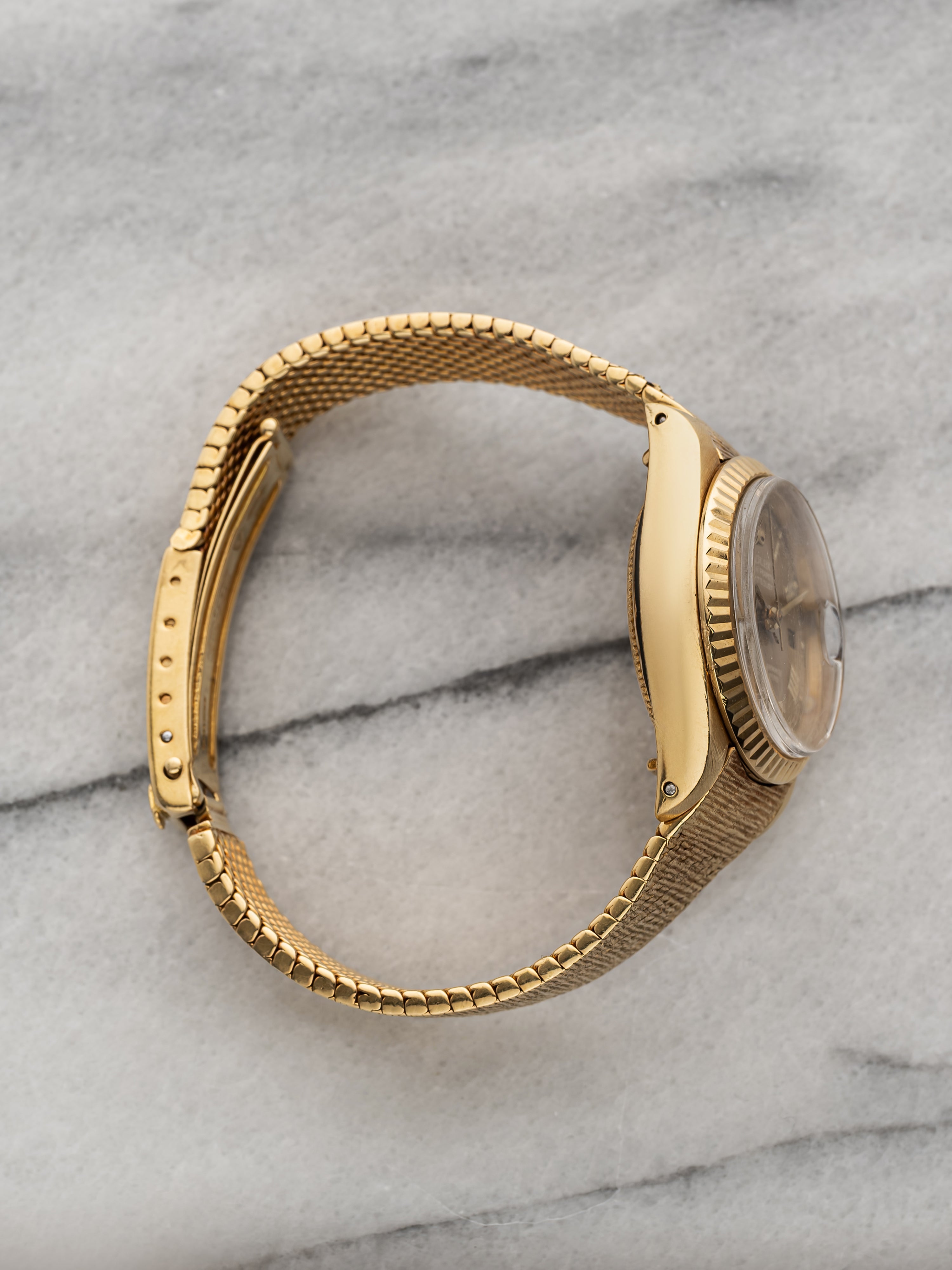 1965 Ladies Rolex DateJust 6917 - Integrated Havanna Buckley Dial