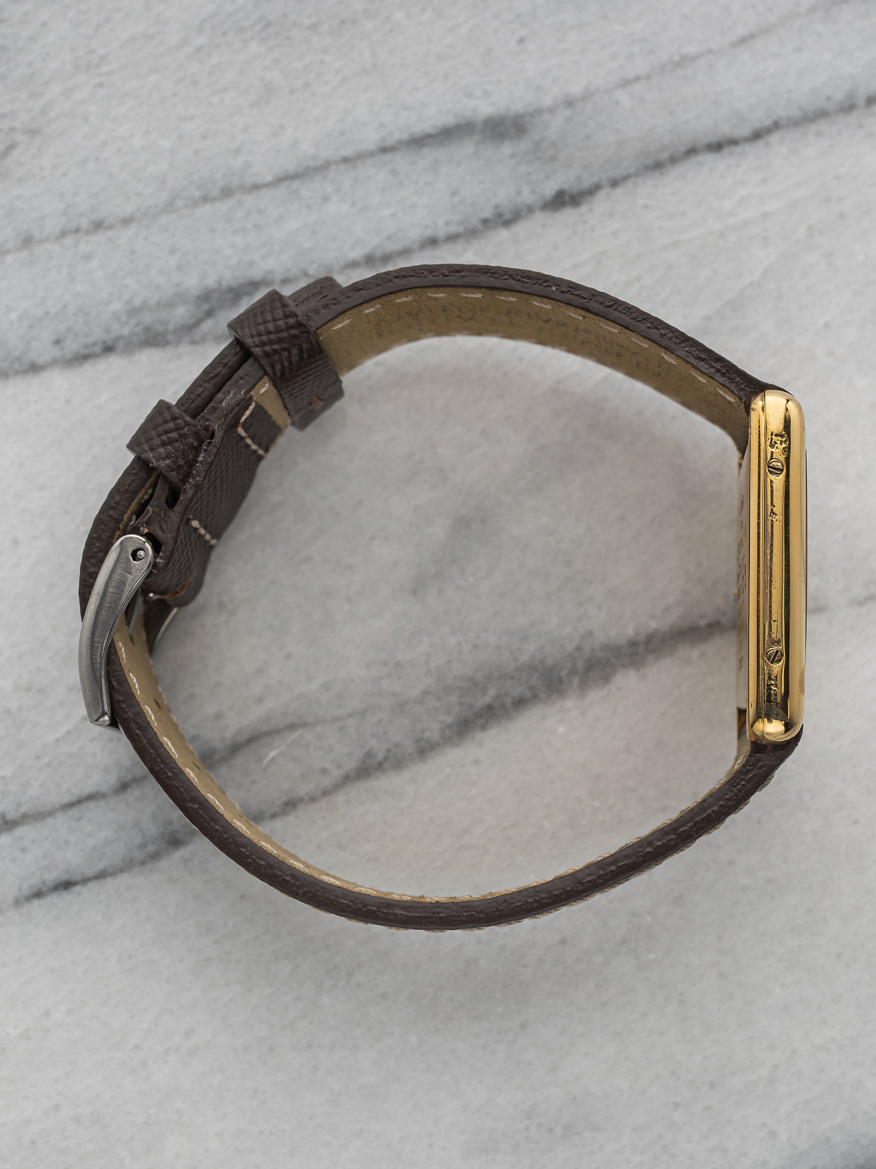 Cartier Tank – White Roman Dial