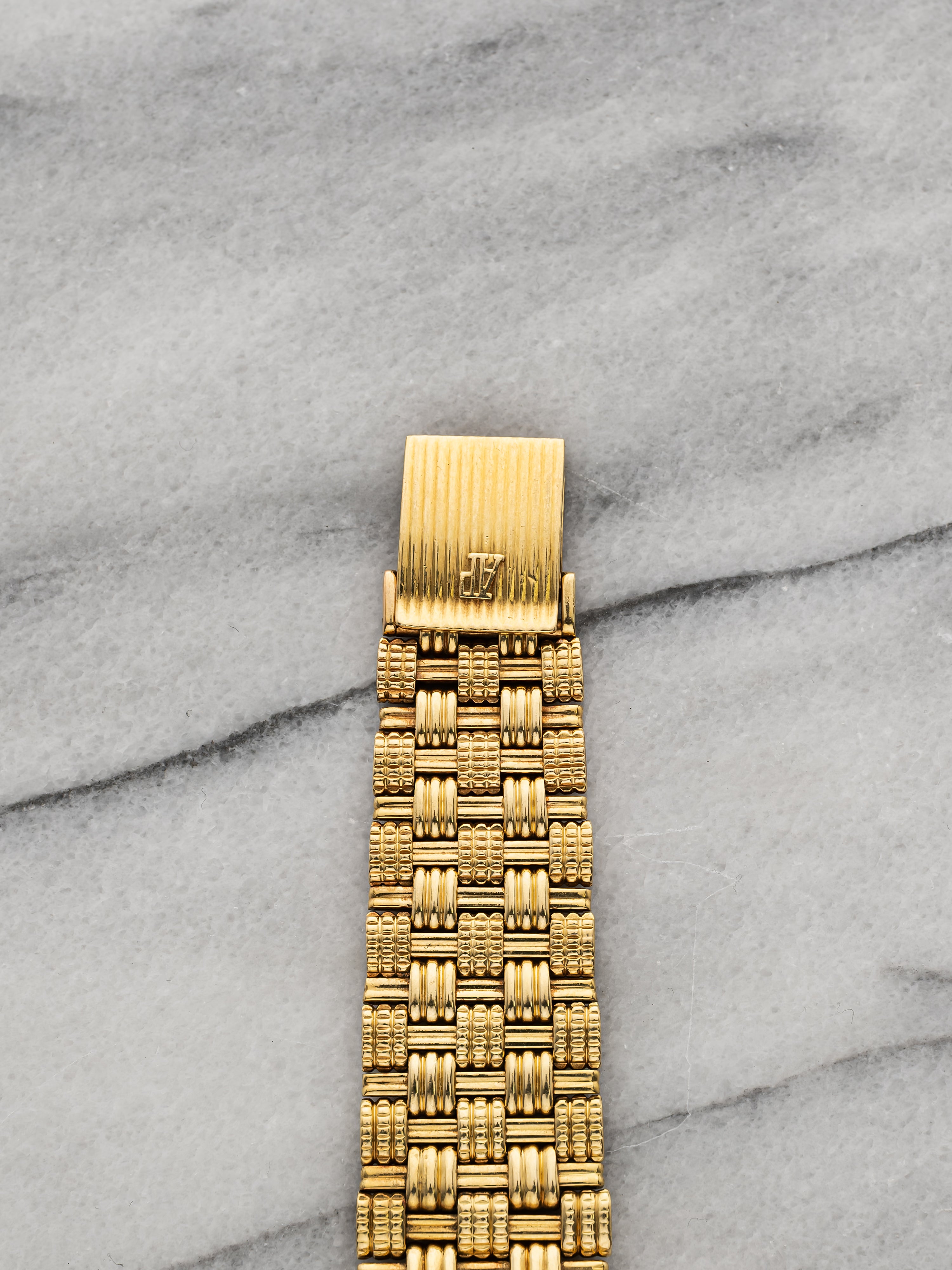 Audemars Piguet Octogon Automatic - Pave Dial with Pink Sapphire Hour Markers